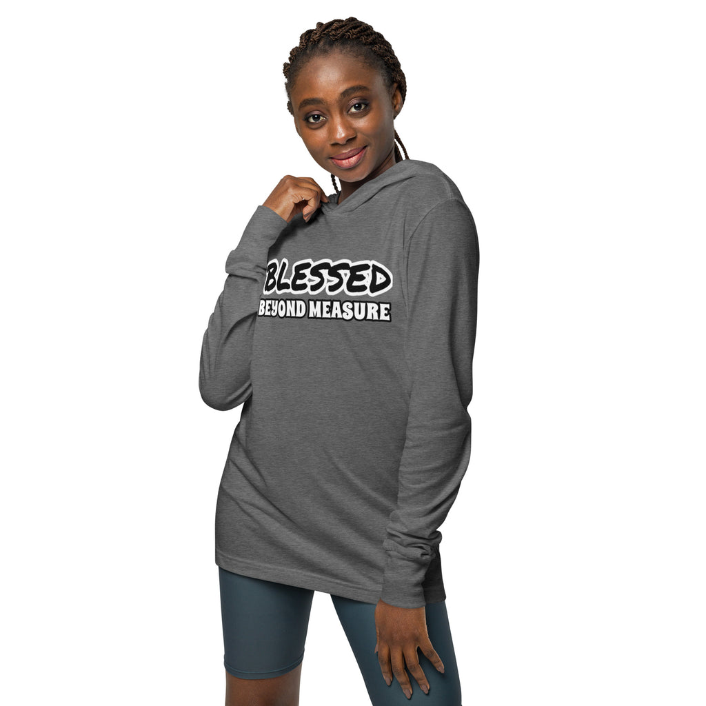 Hooded long-sleeve tee