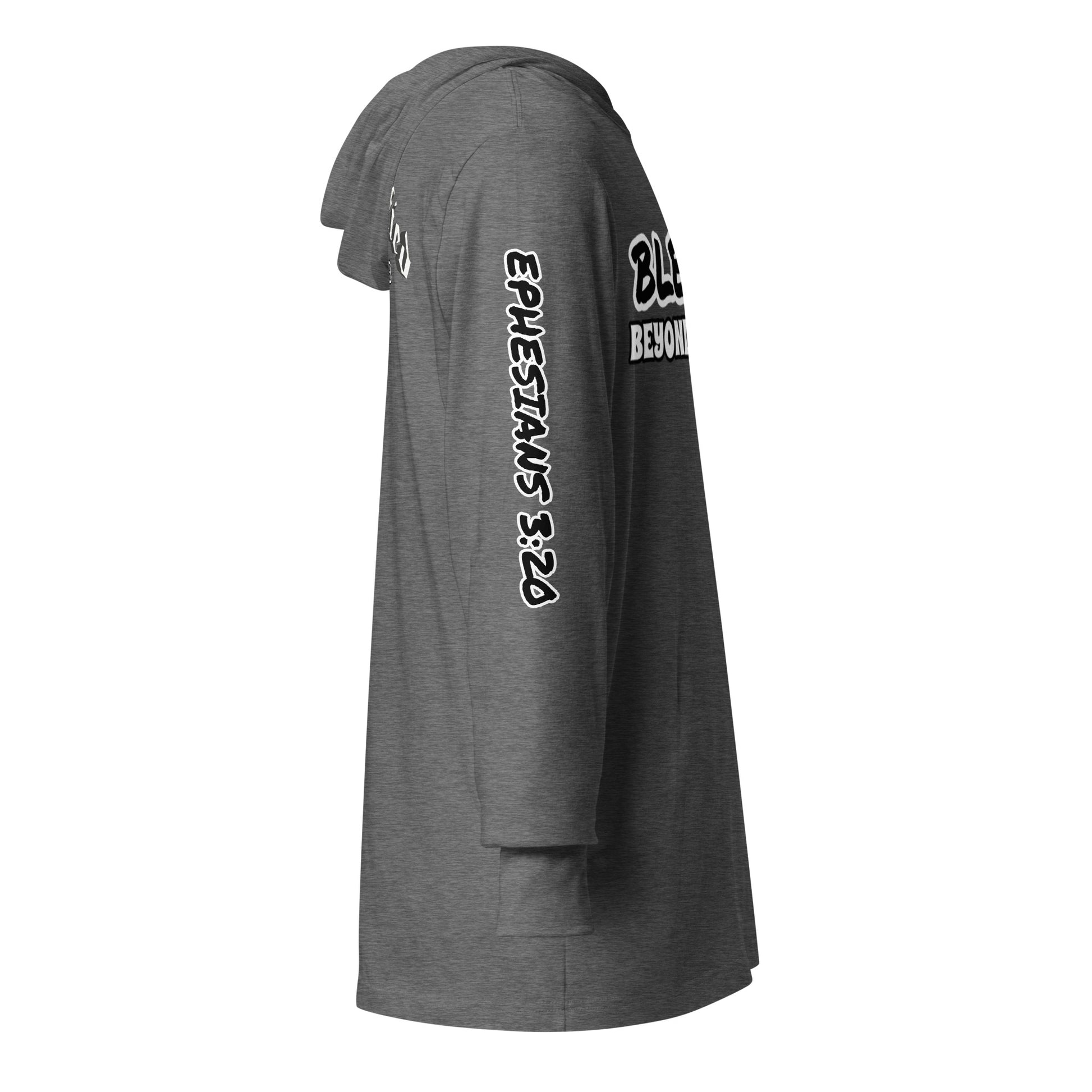 Hooded long-sleeve tee