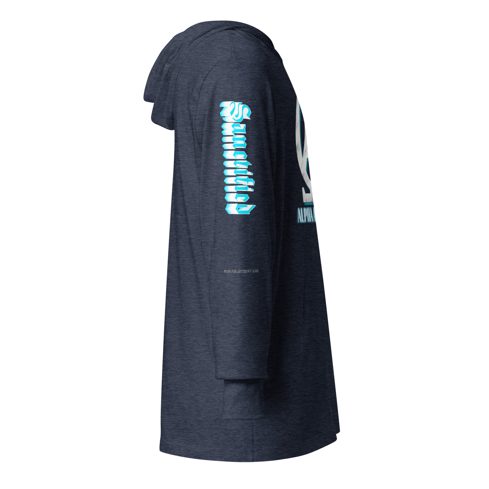 Hooded long-sleeve tee