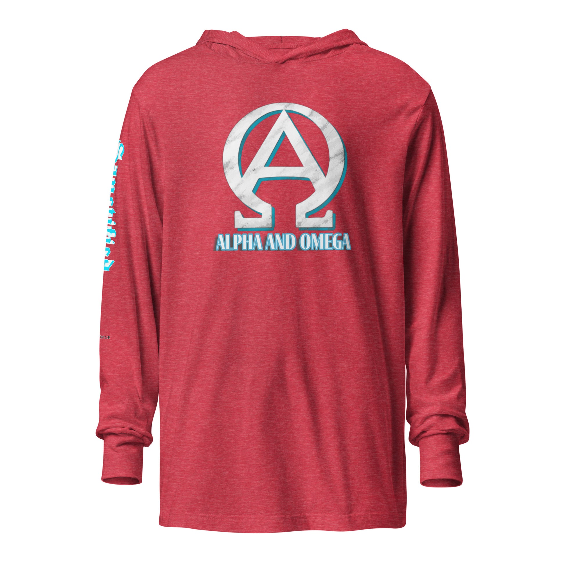 Hooded long-sleeve tee