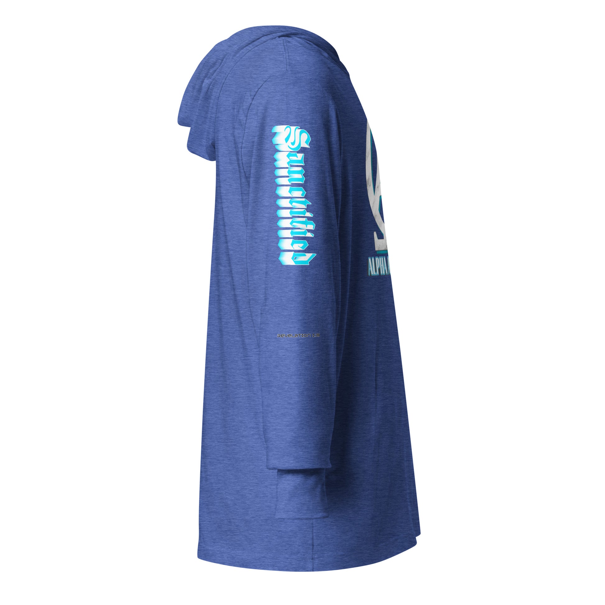 Hooded long-sleeve tee