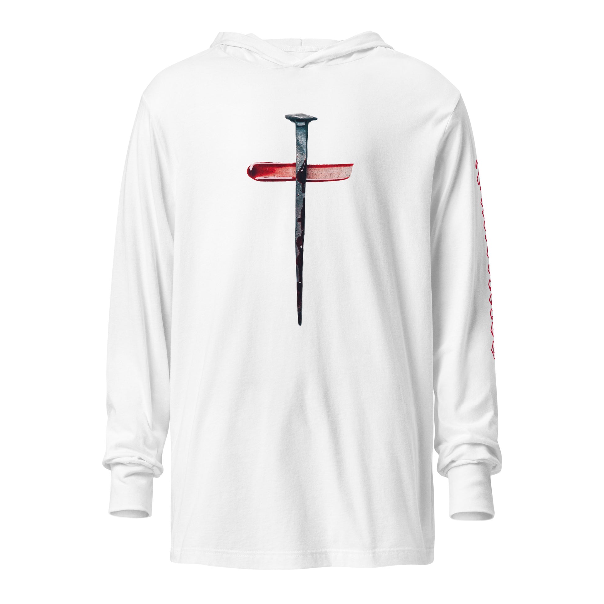 Hooded long-sleeve tee