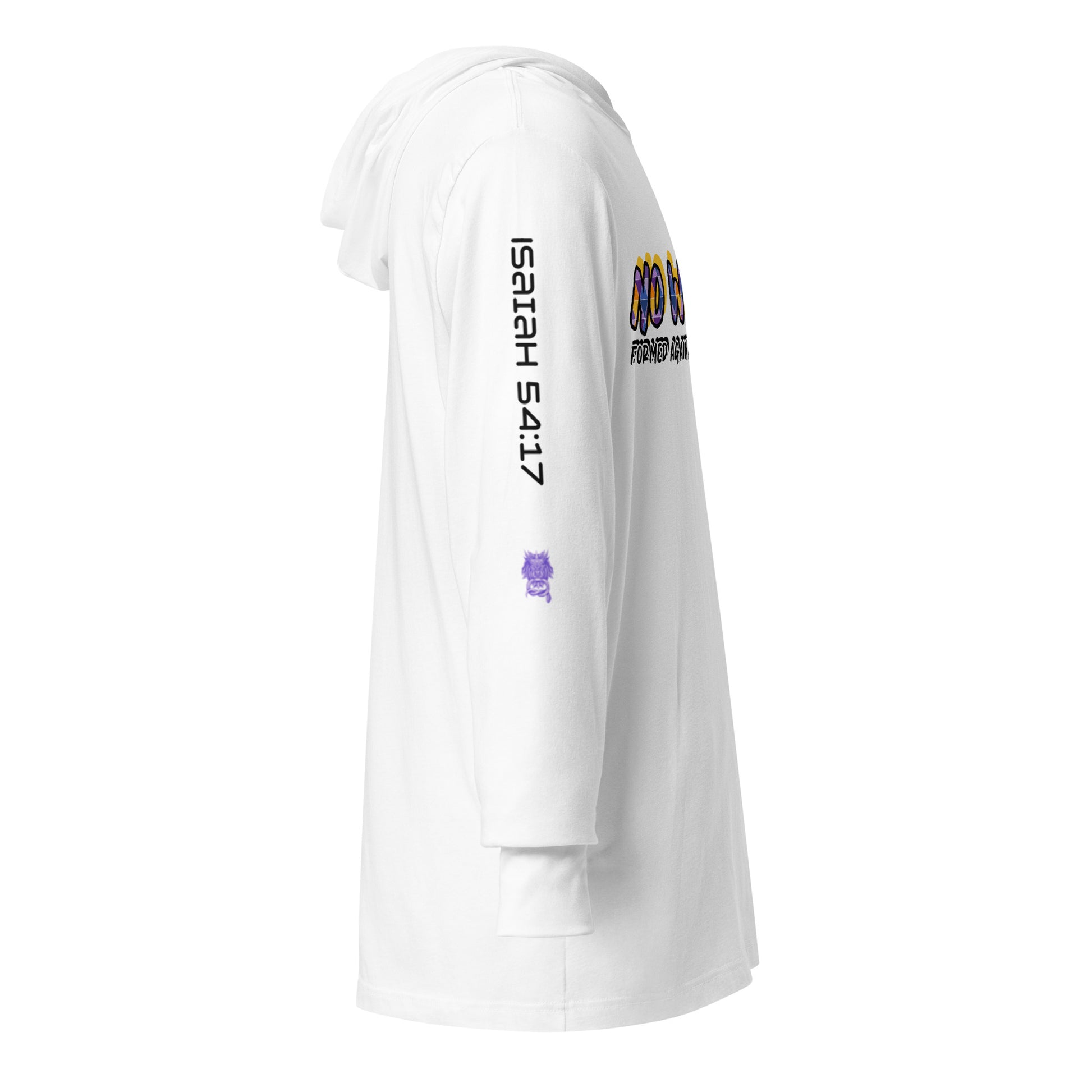 Hooded long-sleeve tee