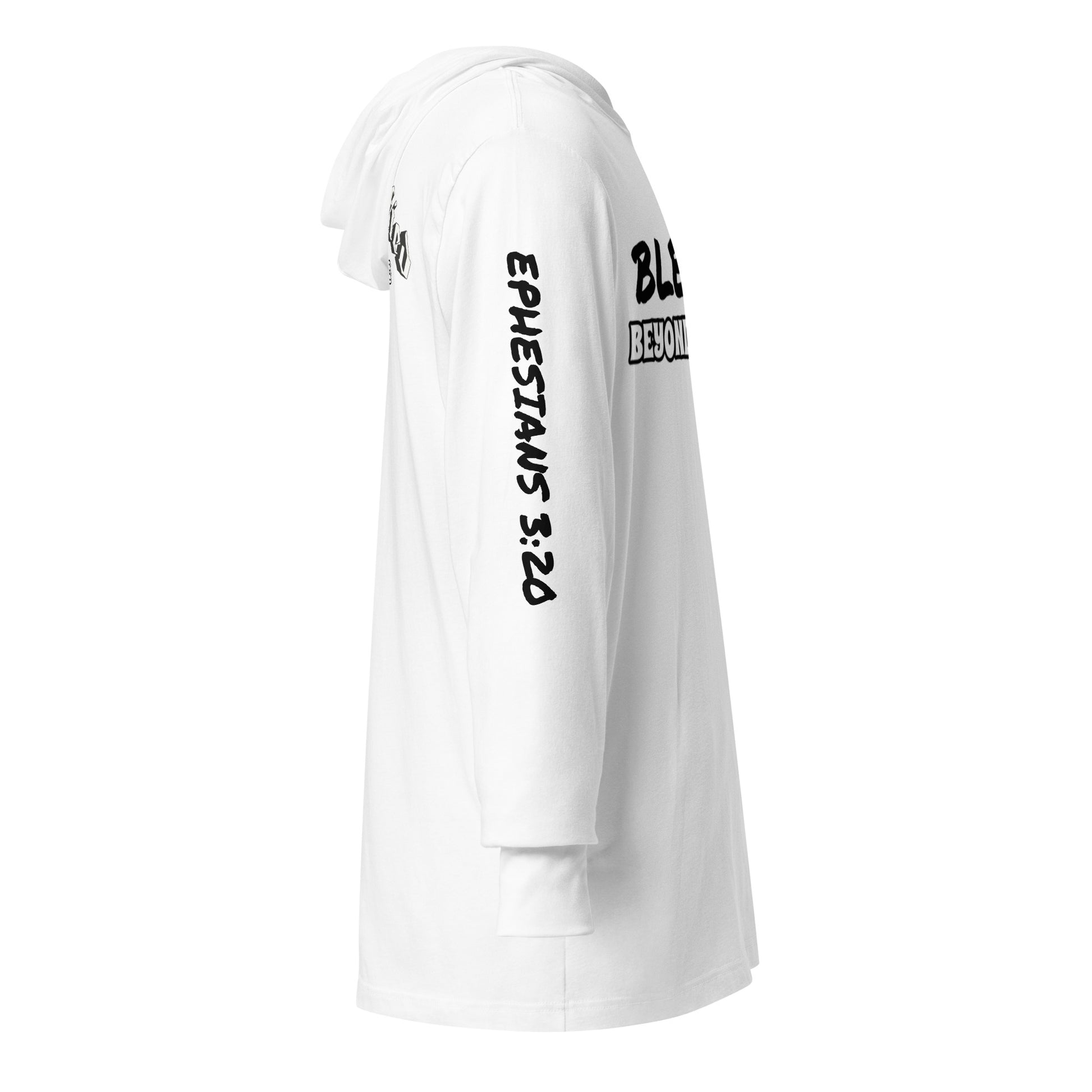 Hooded long-sleeve tee