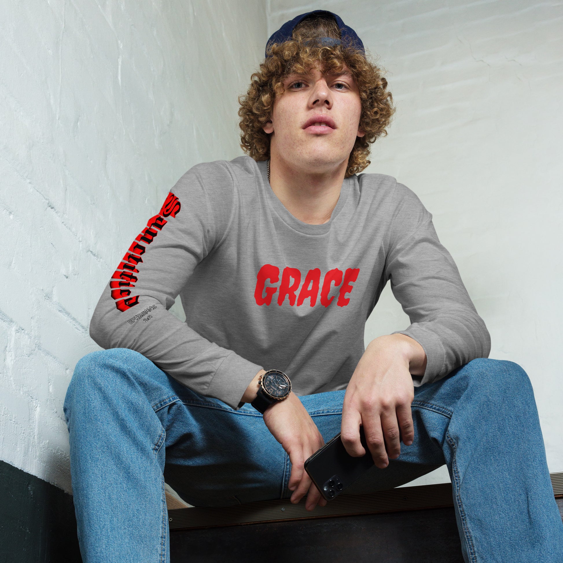 GRACE- Unisex Long Sleeve Tee