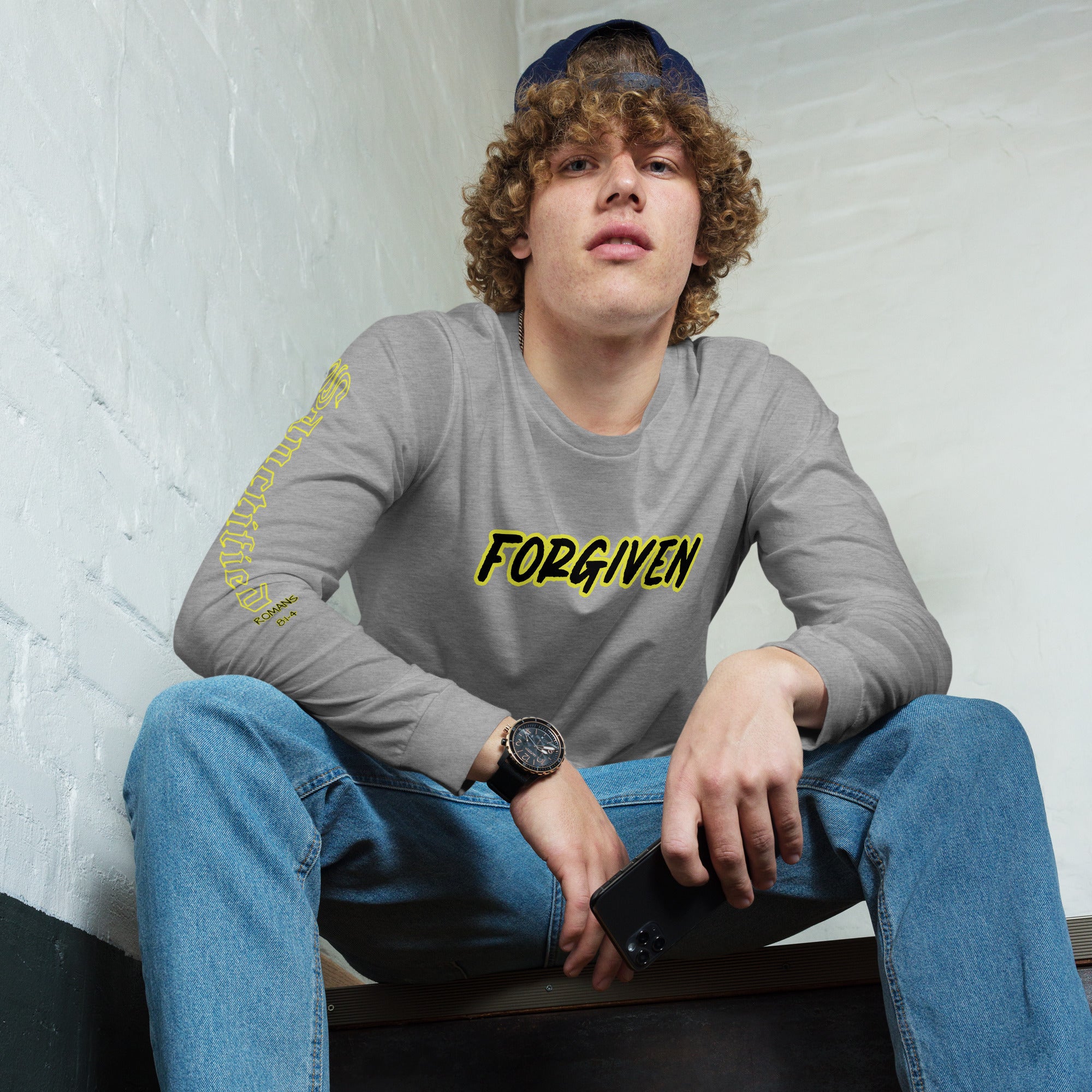 FORGIVEN- SUPER SOFT MATERIAL, Unisex Long Sleeve Tee