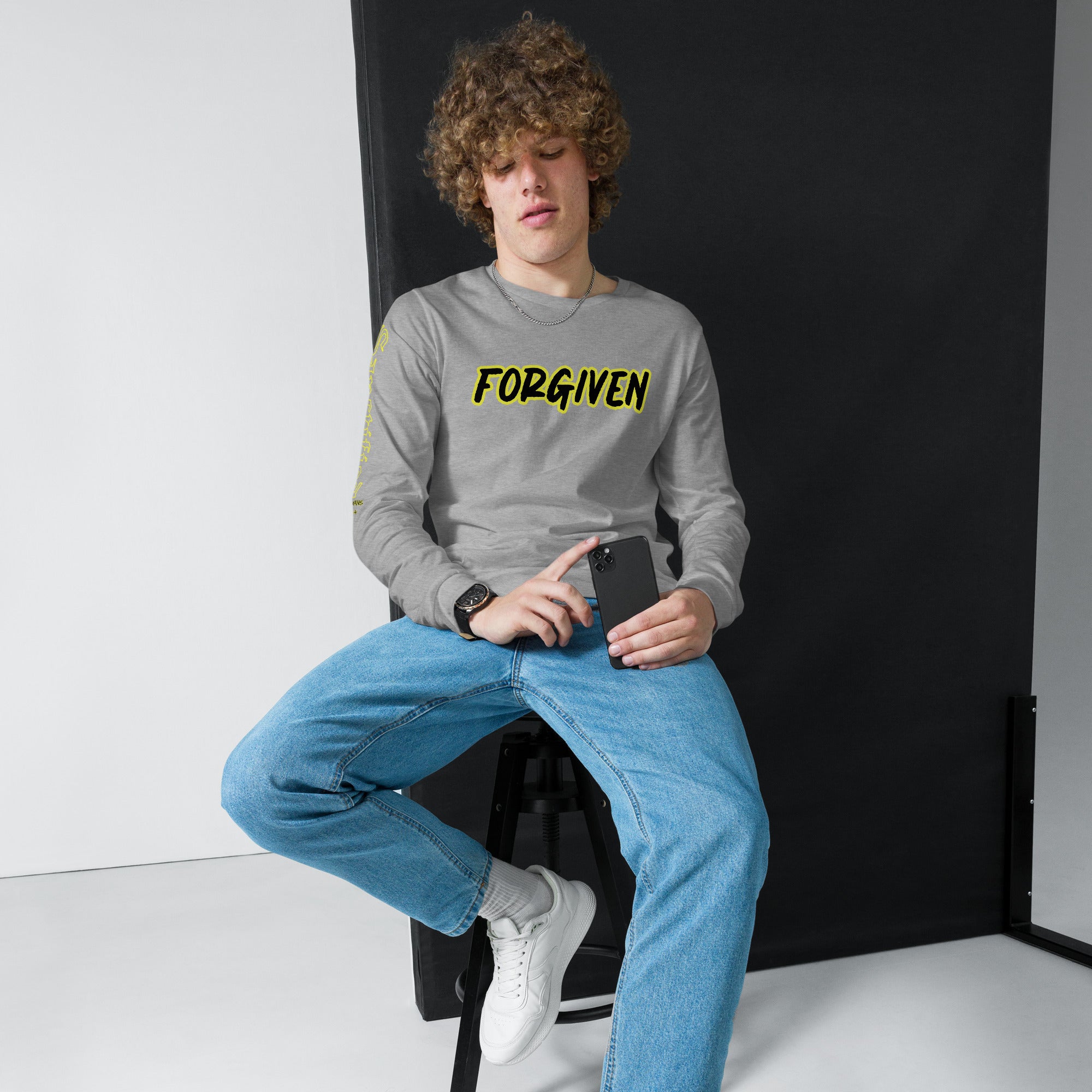 FORGIVEN- SUPER SOFT MATERIAL, Unisex Long Sleeve Tee