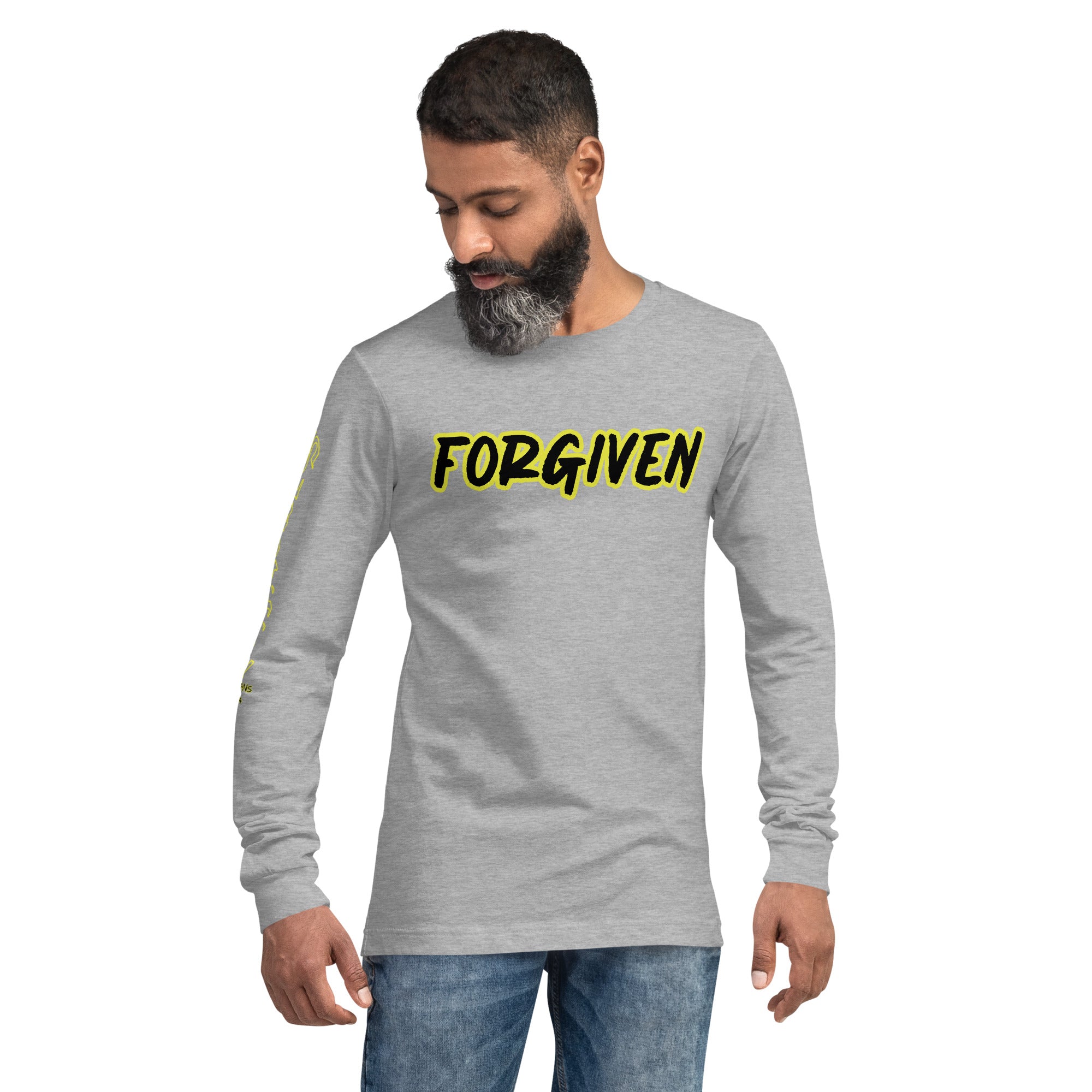 FORGIVEN- SUPER SOFT MATERIAL, Unisex Long Sleeve Tee