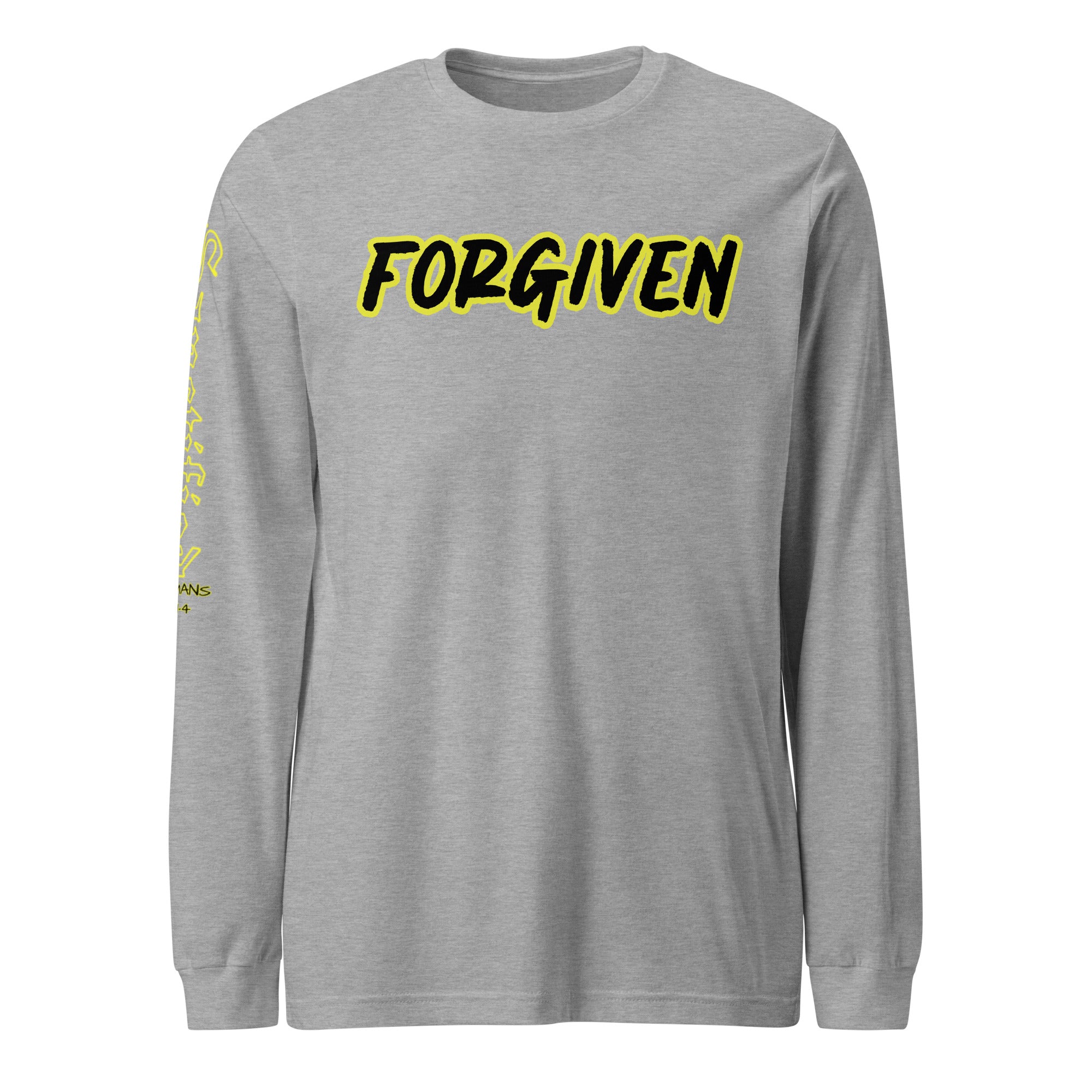 FORGIVEN- SUPER SOFT MATERIAL, Unisex Long Sleeve Tee