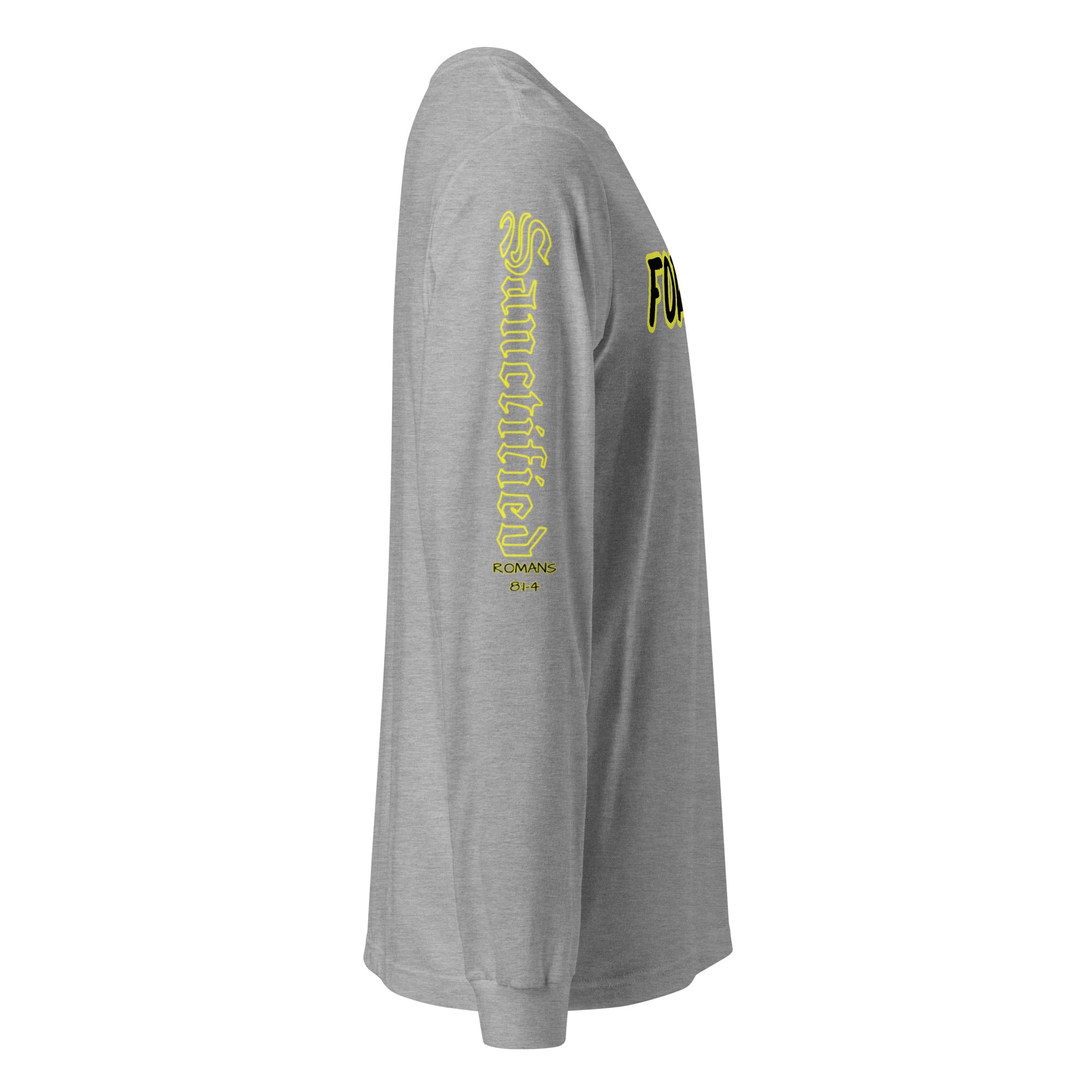 FORGIVEN- SUPER SOFT MATERIAL, Unisex Long Sleeve Tee