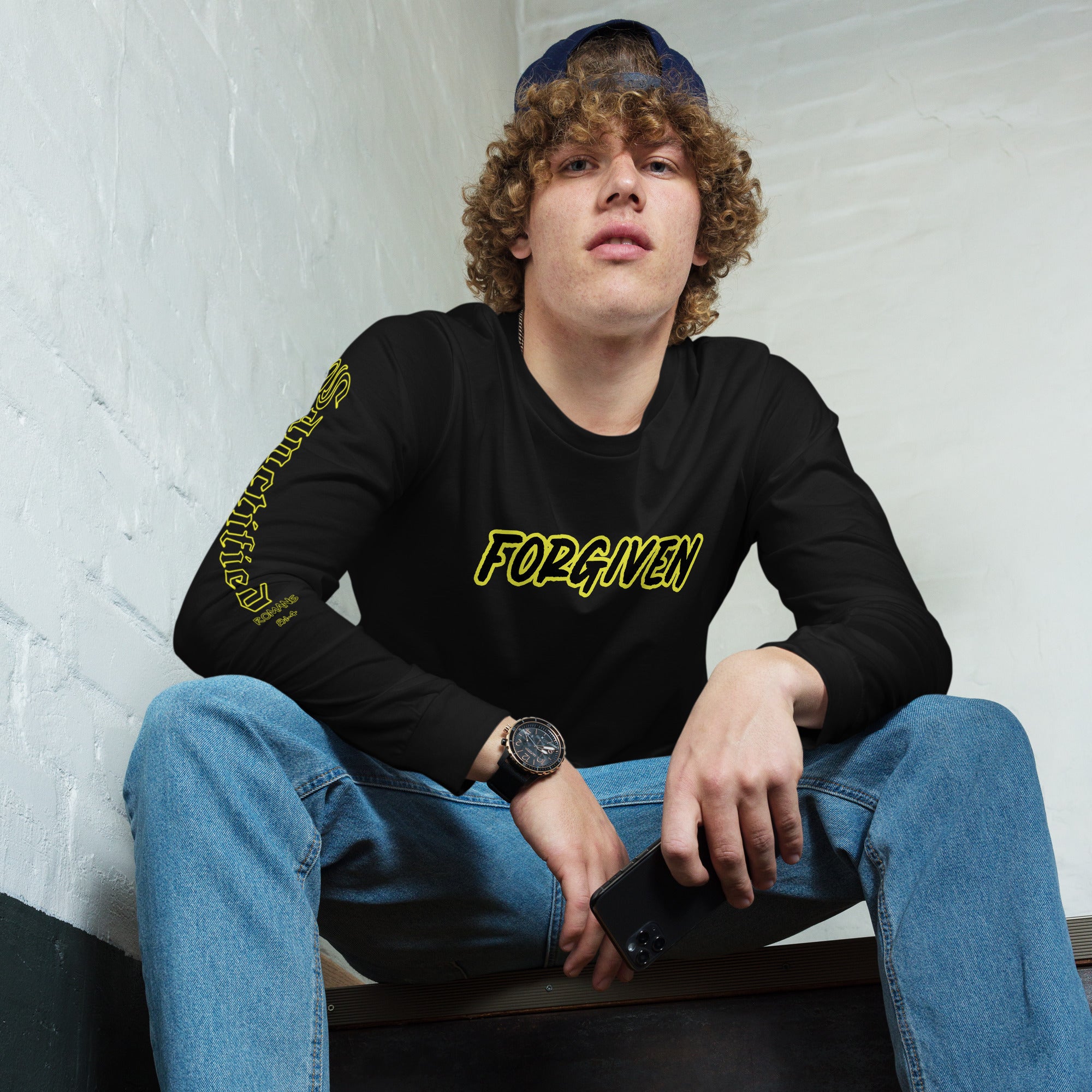 FORGIVEN- SUPER SOFT MATERIAL, Unisex Long Sleeve Tee