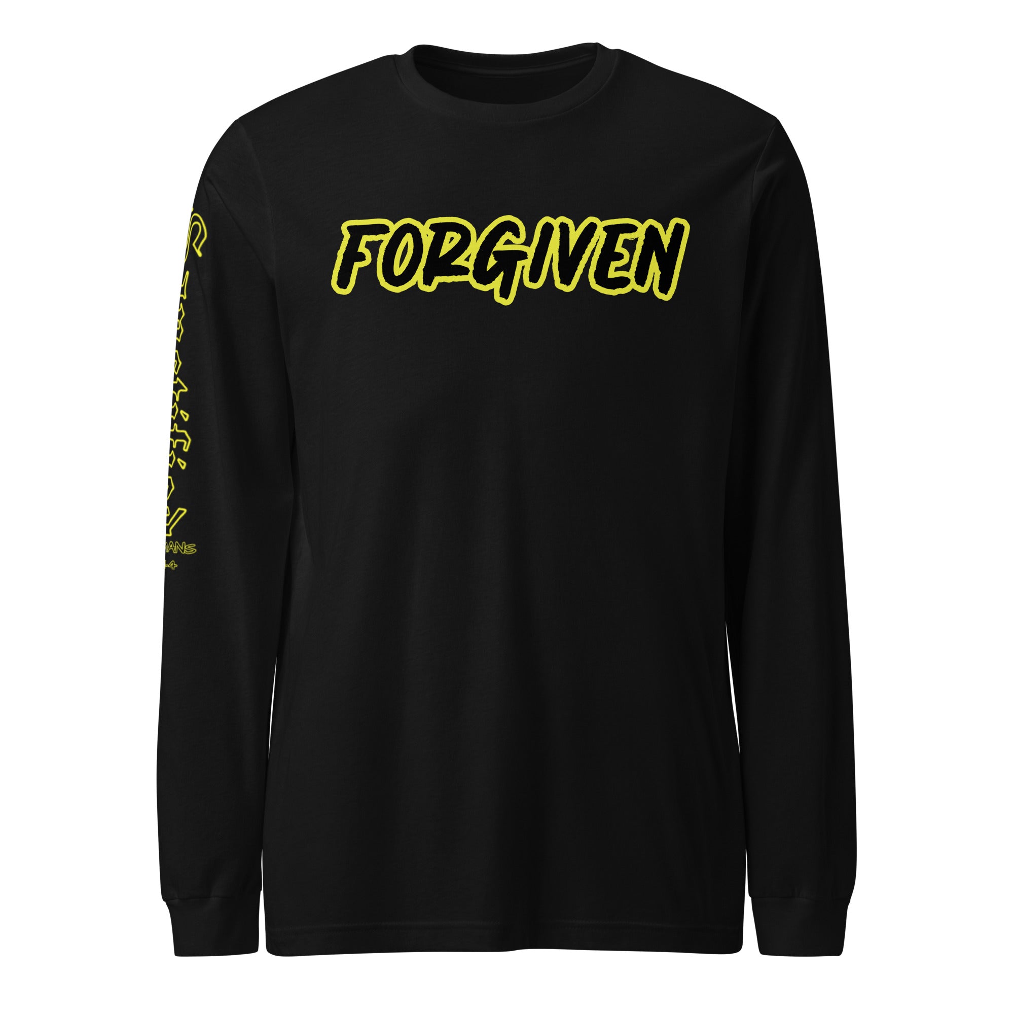 FORGIVEN- SUPER SOFT MATERIAL, Unisex Long Sleeve Tee