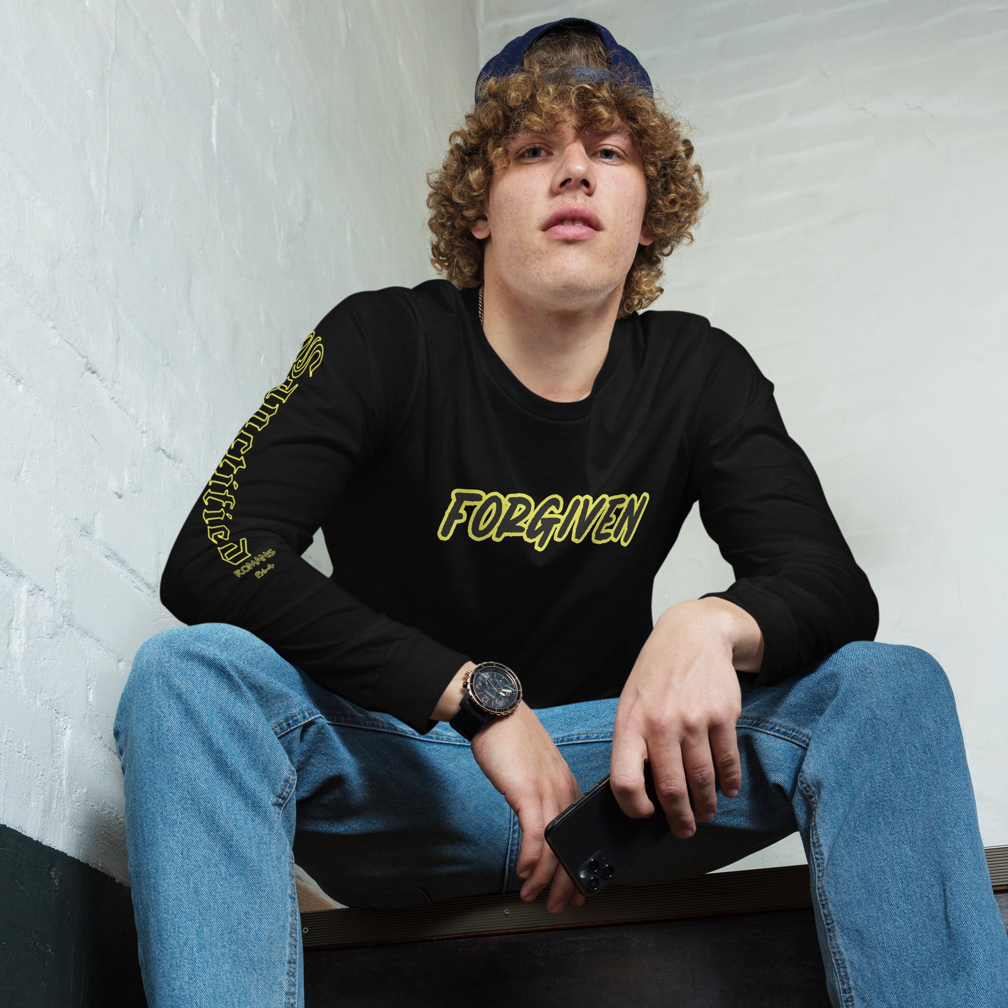FORGIVEN- SUPER SOFT MATERIAL, Unisex Long Sleeve Tee