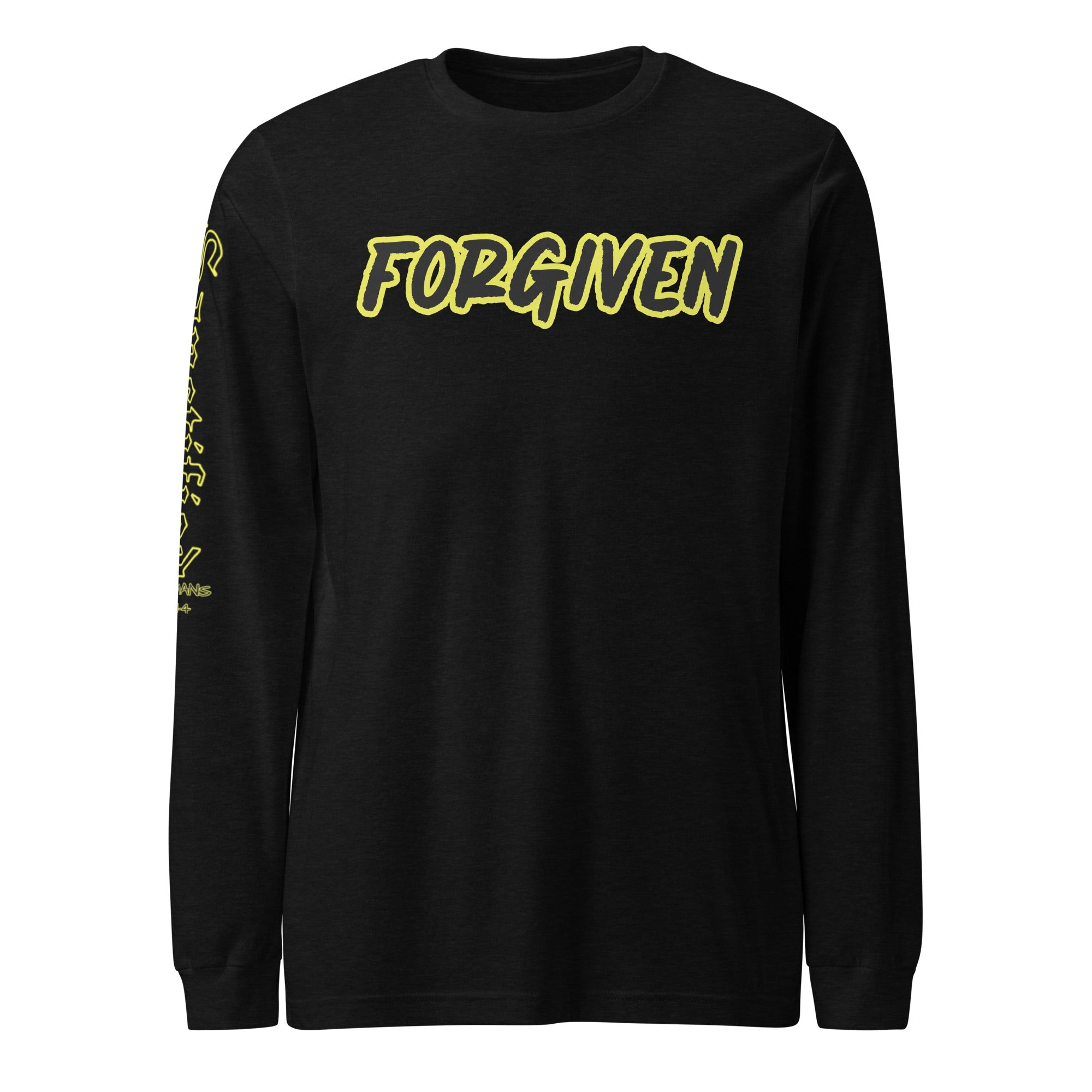 FORGIVEN- SUPER SOFT MATERIAL, Unisex Long Sleeve Tee
