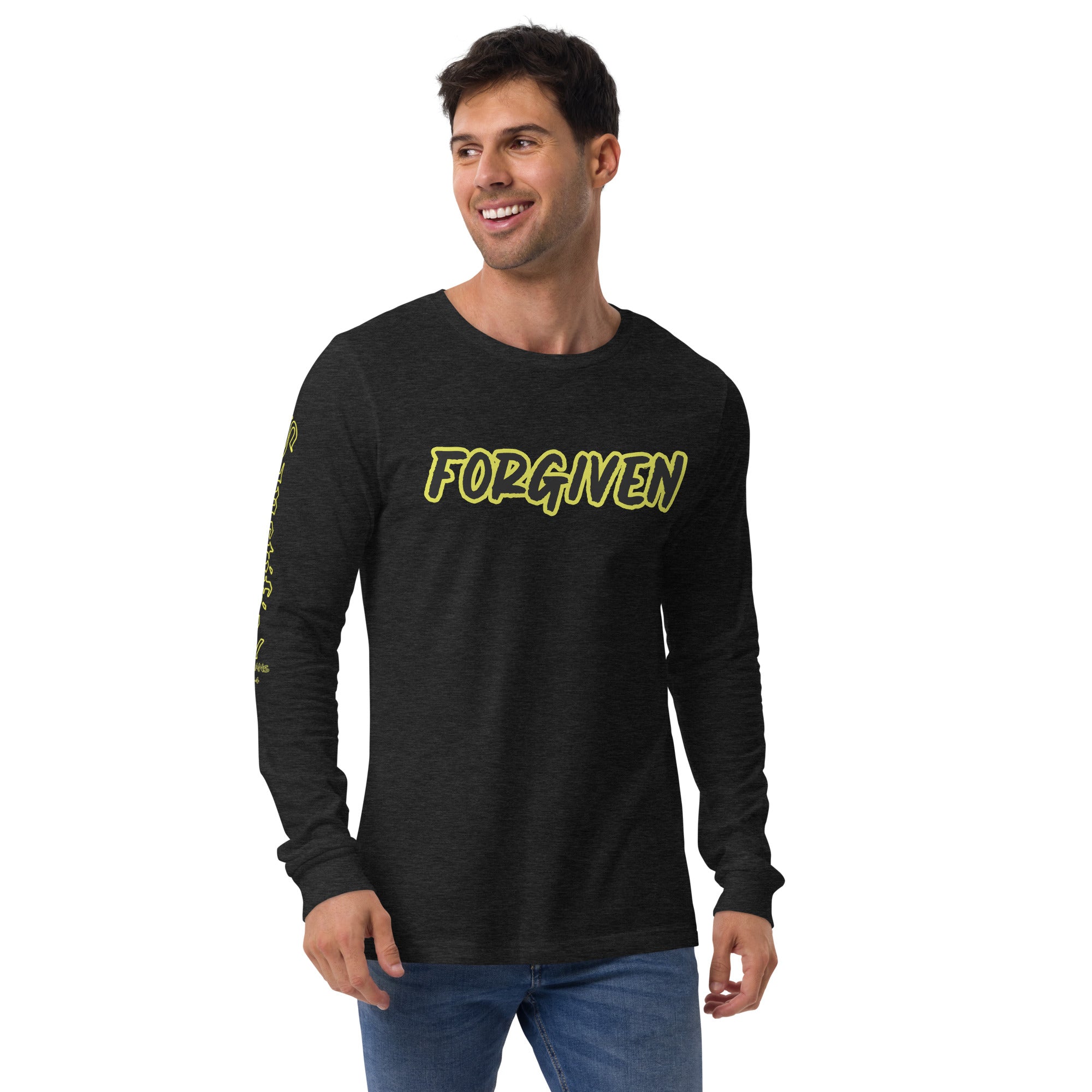 FORGIVEN- SUPER SOFT MATERIAL, Unisex Long Sleeve Tee