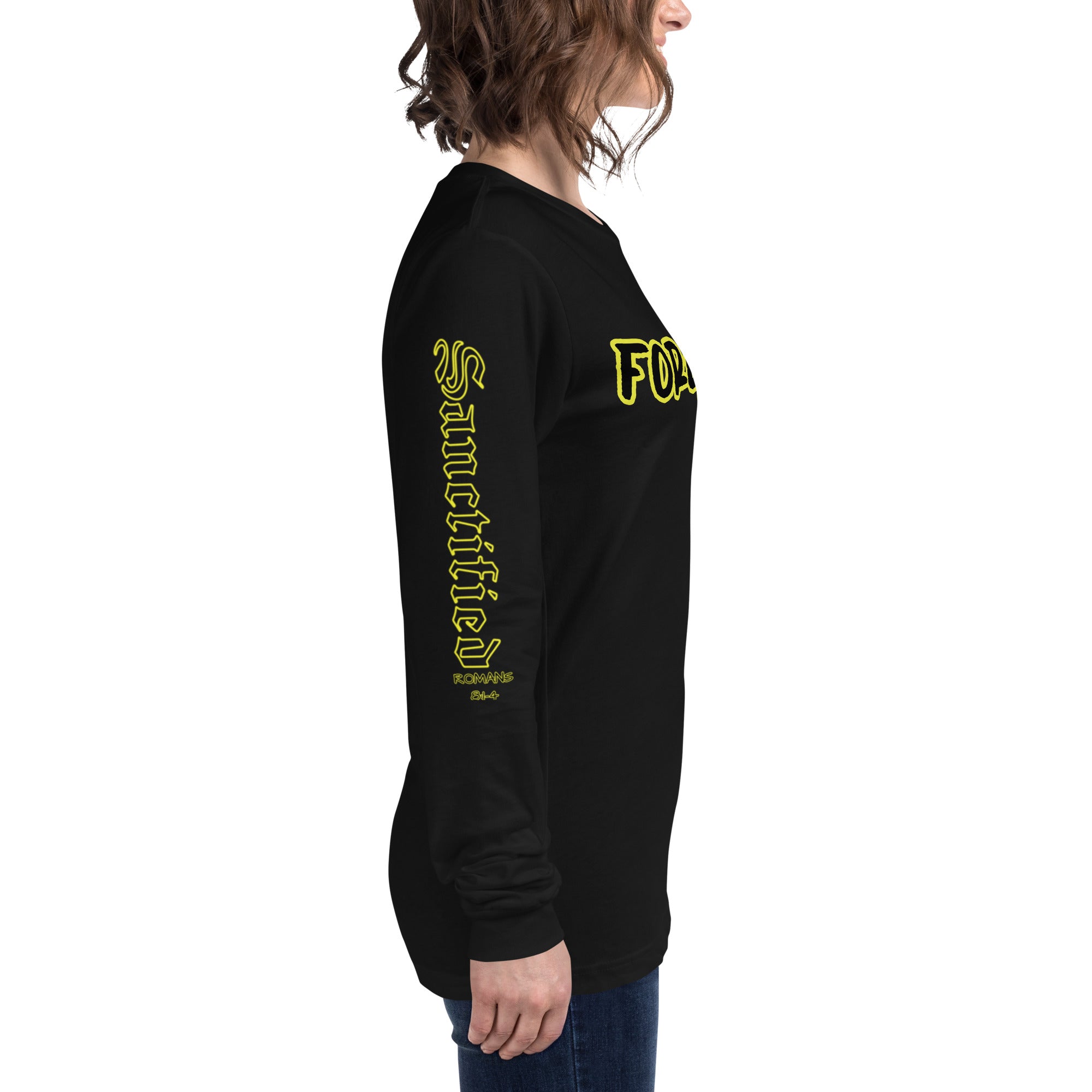 FORGIVEN- SUPER SOFT MATERIAL, Unisex Long Sleeve Tee