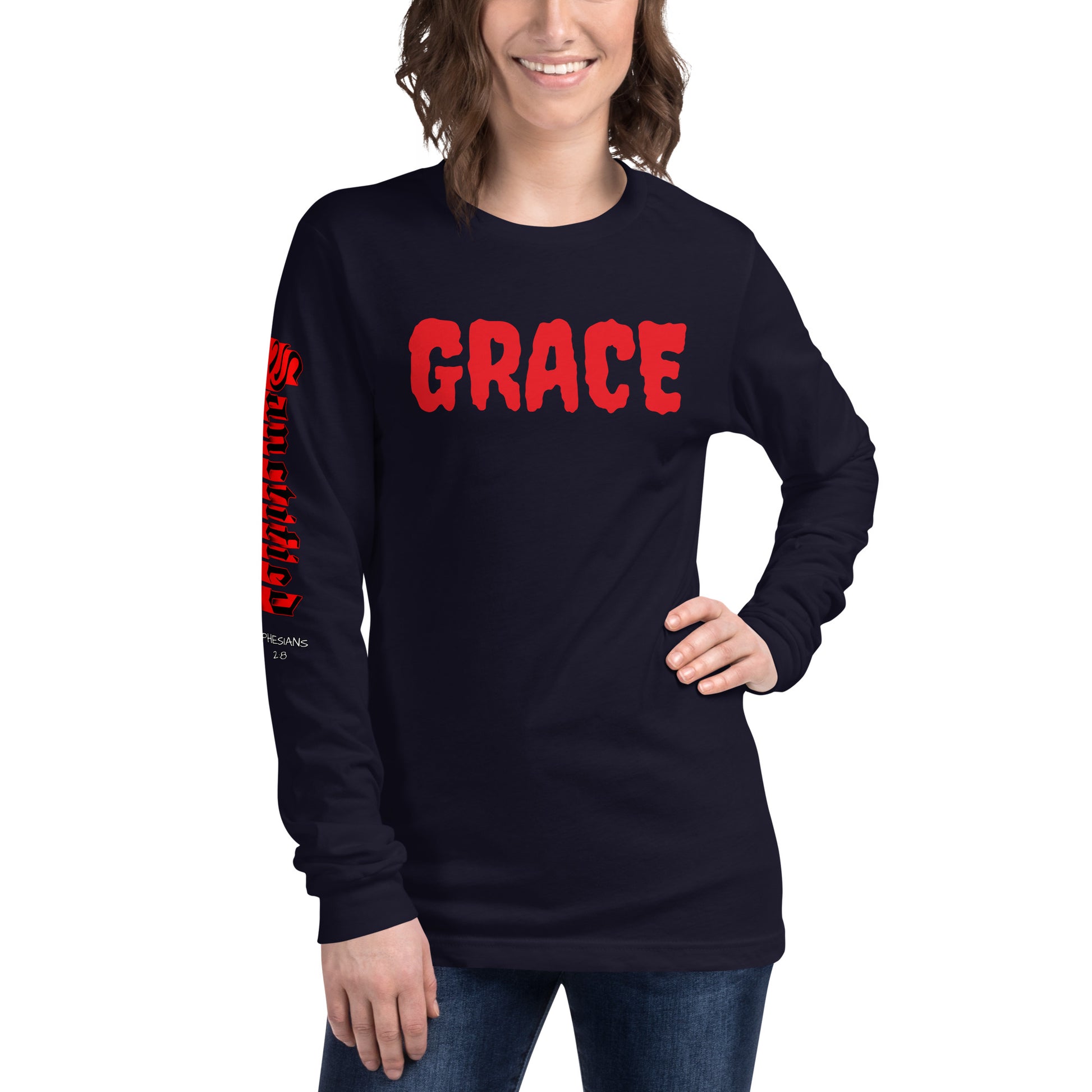 GRACE- Unisex Long Sleeve Tee