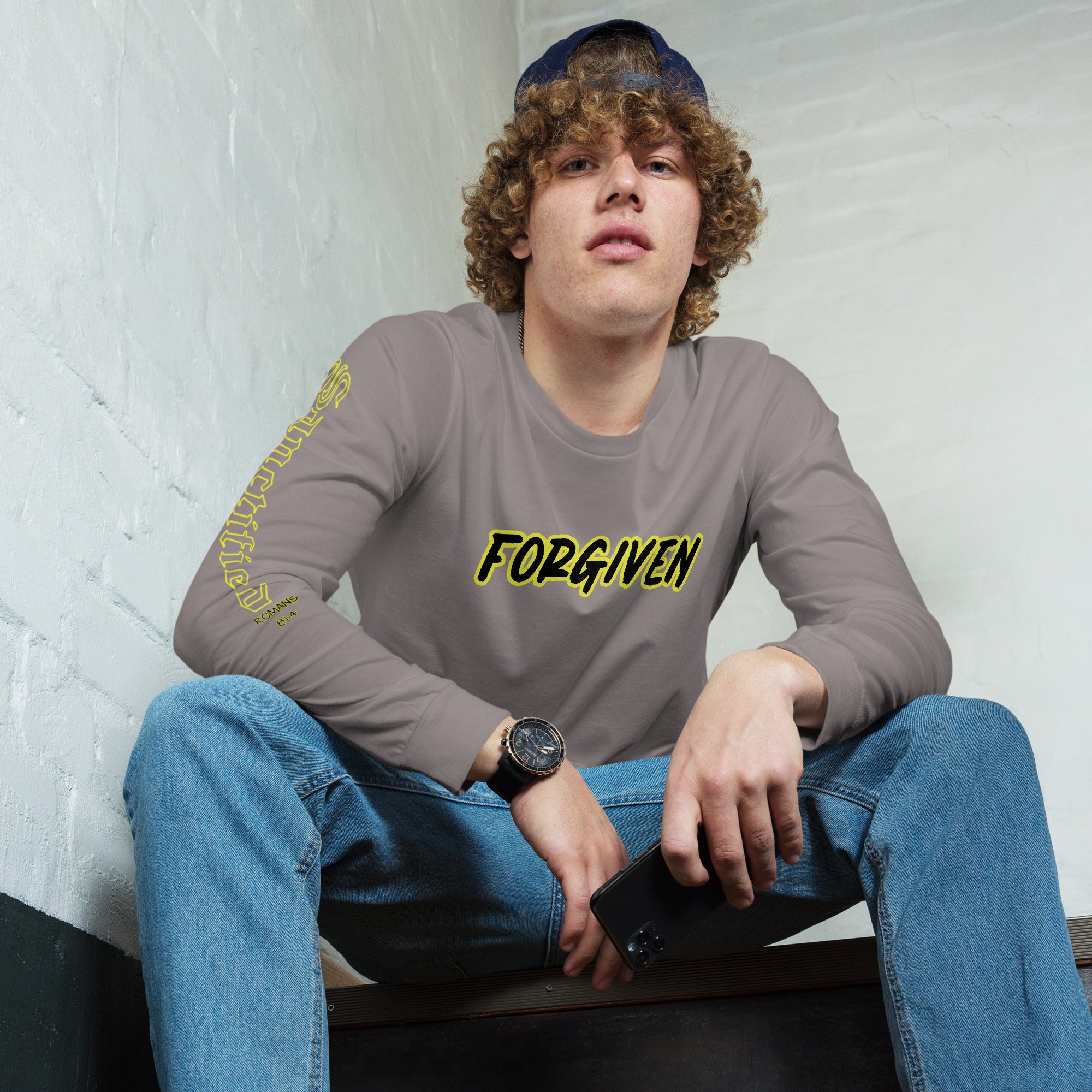 FORGIVEN- SUPER SOFT MATERIAL, Unisex Long Sleeve Tee