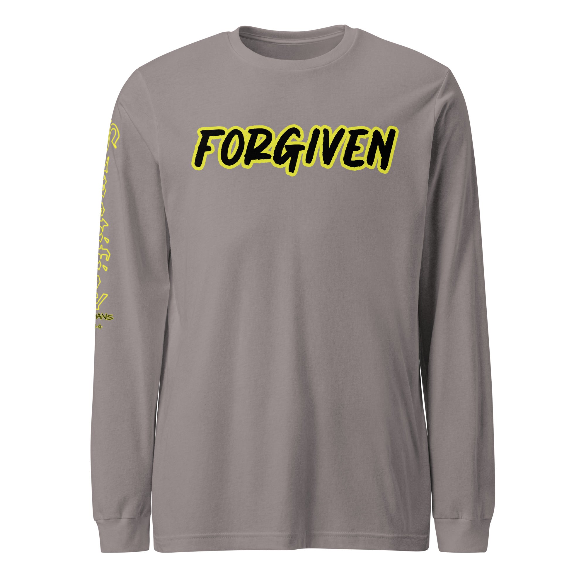 FORGIVEN- SUPER SOFT MATERIAL, Unisex Long Sleeve Tee