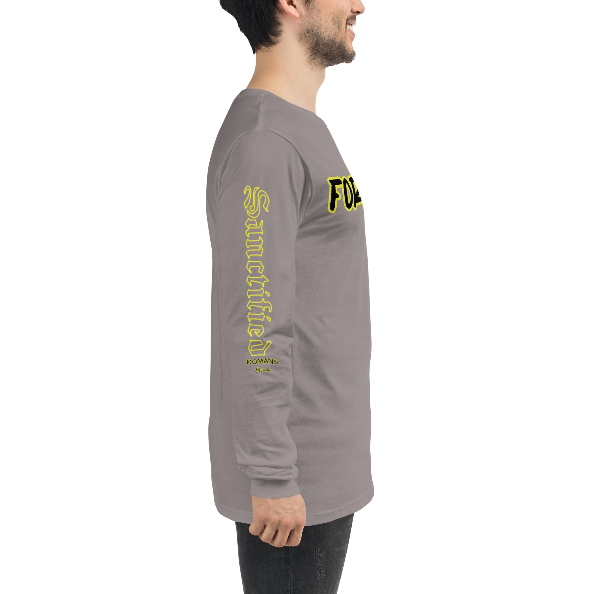 FORGIVEN- SUPER SOFT MATERIAL, Unisex Long Sleeve Tee