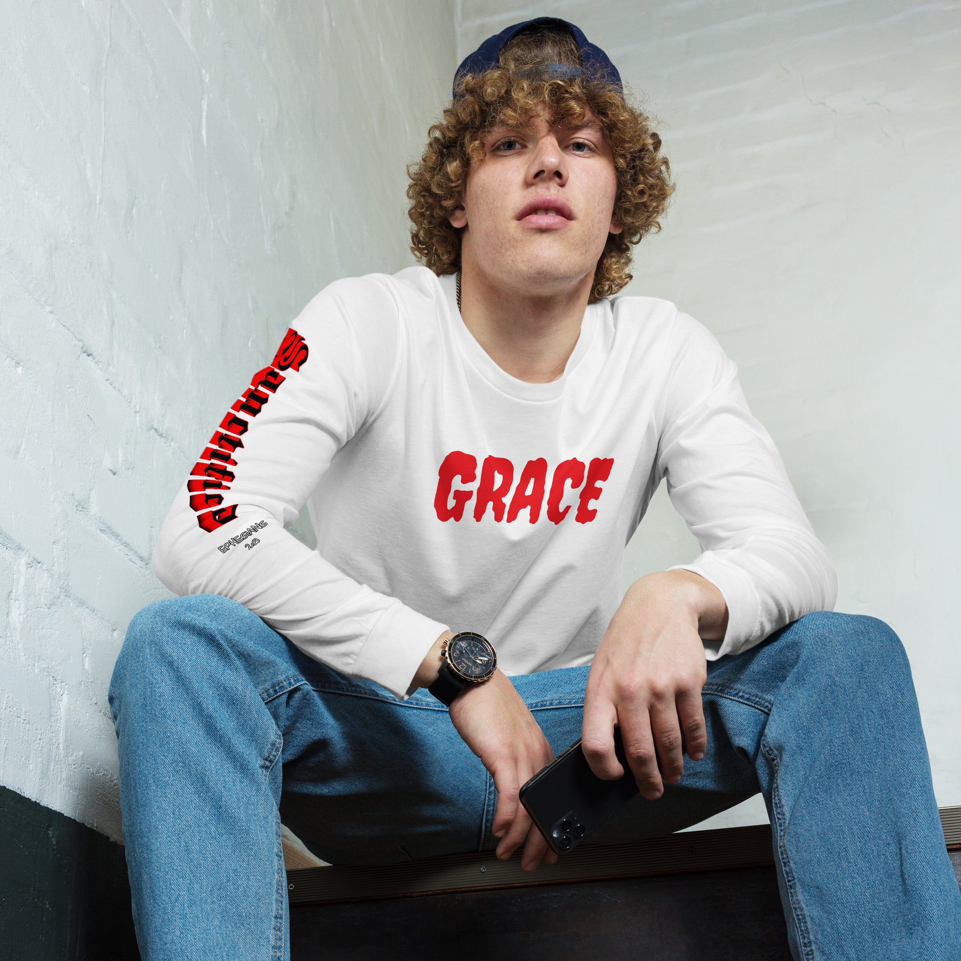 GRACE- Unisex Long Sleeve Tee