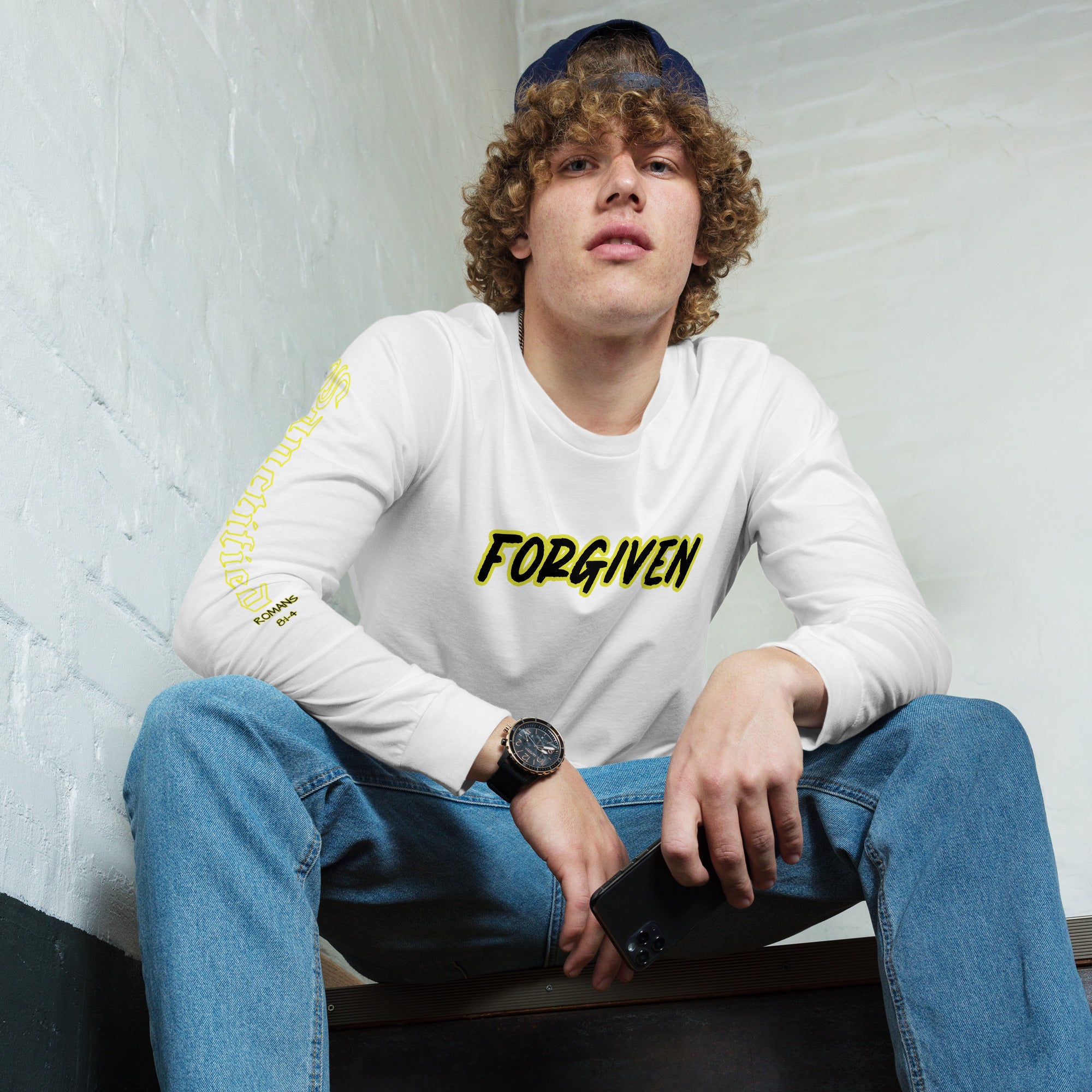 FORGIVEN- SUPER SOFT MATERIAL, Unisex Long Sleeve Tee