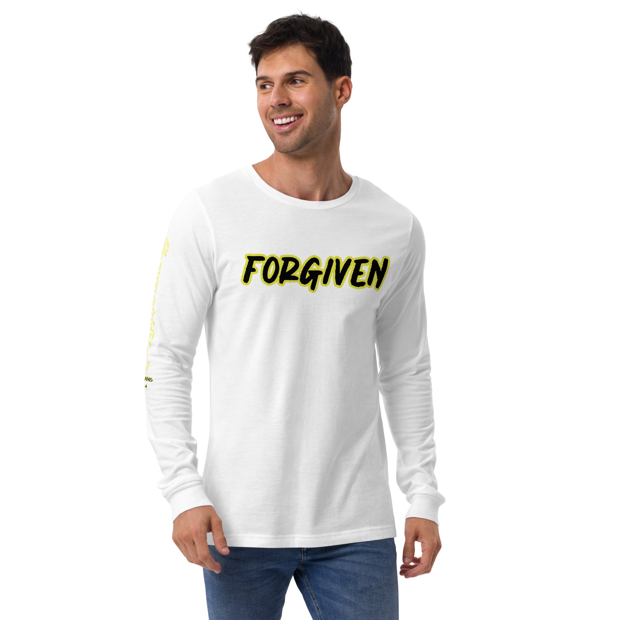 FORGIVEN- SUPER SOFT MATERIAL, Unisex Long Sleeve Tee
