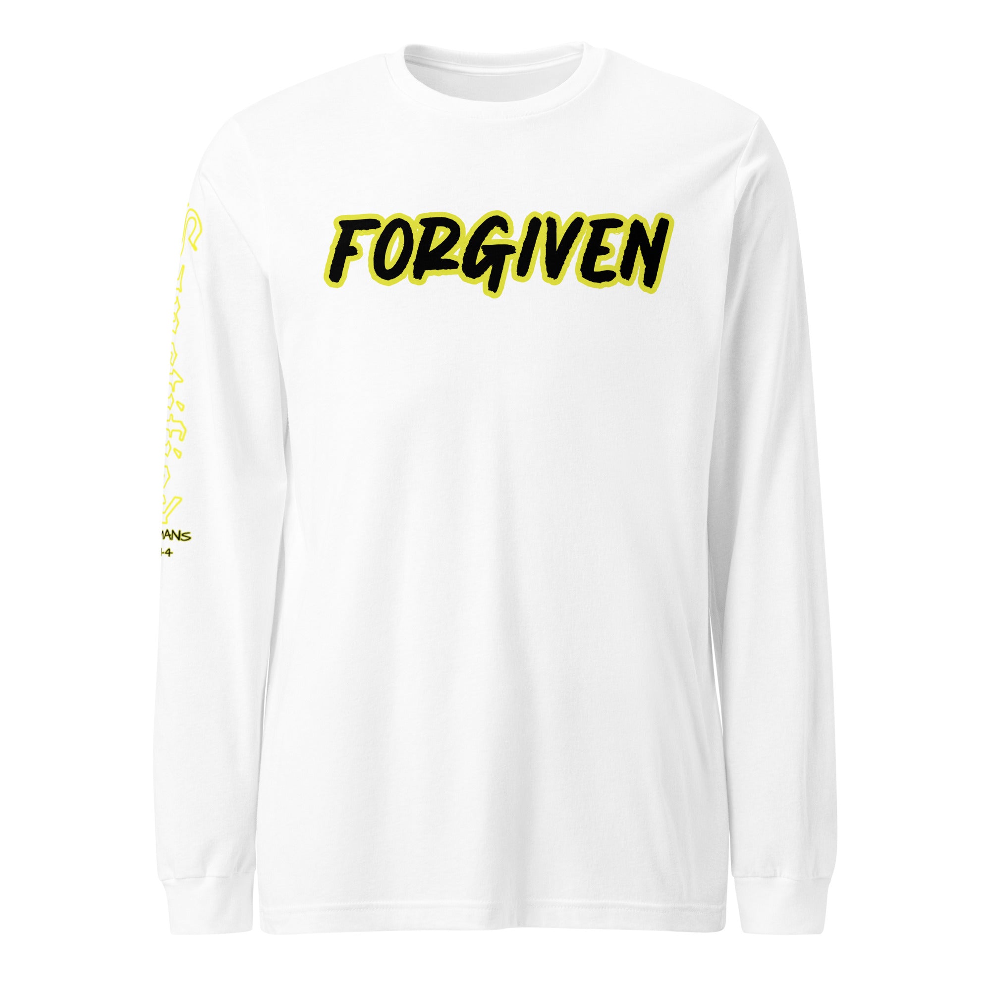 FORGIVEN- SUPER SOFT MATERIAL, Unisex Long Sleeve Tee