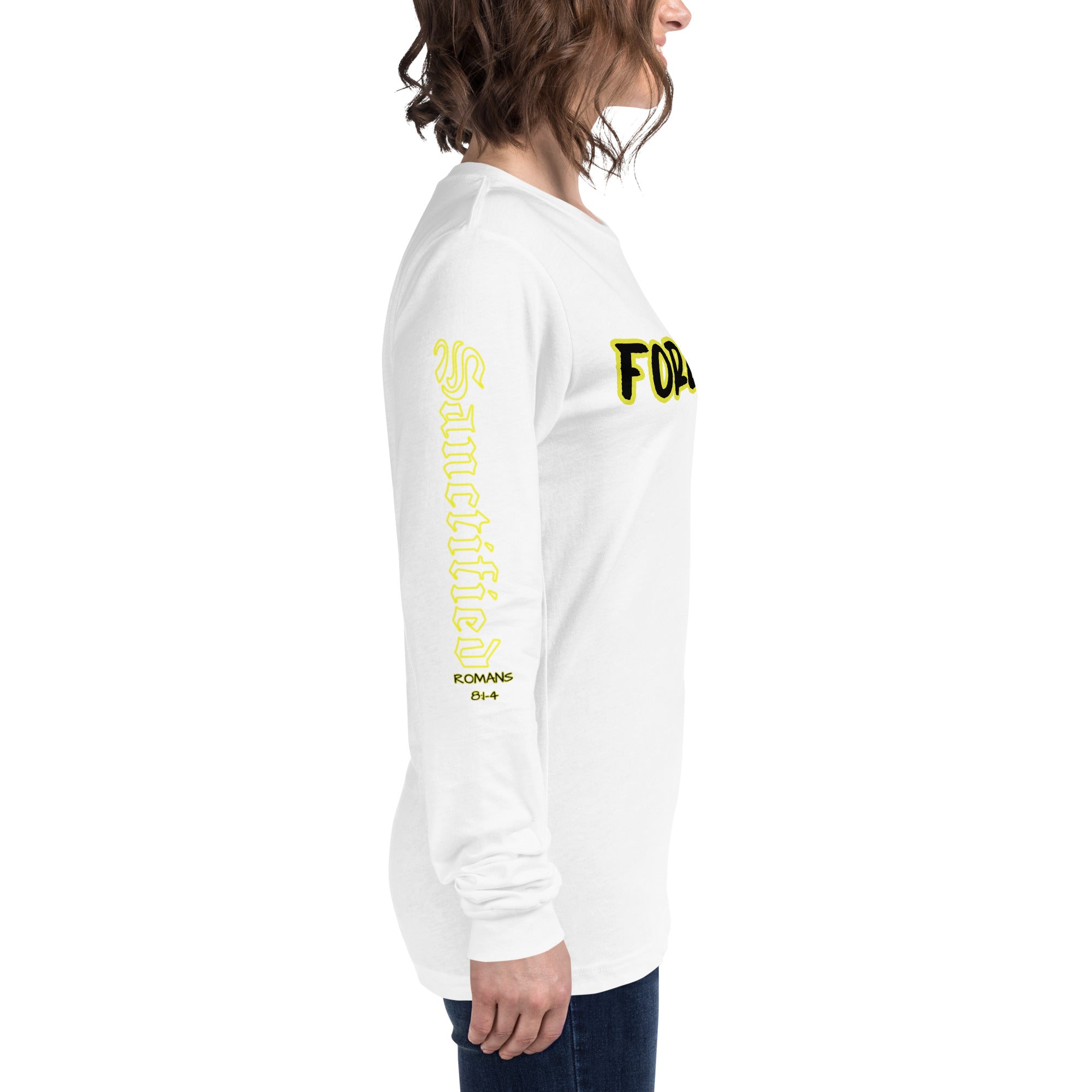 FORGIVEN- SUPER SOFT MATERIAL, Unisex Long Sleeve Tee