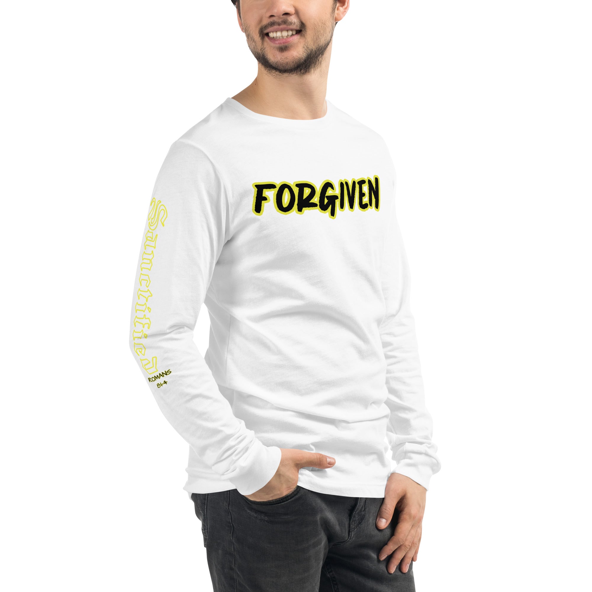 FORGIVEN- SUPER SOFT MATERIAL, Unisex Long Sleeve Tee