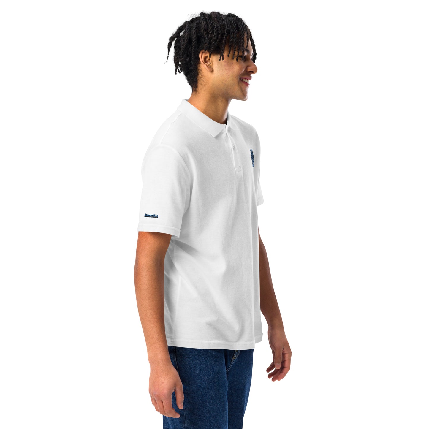 Bold as a Lion- Unisex pique polo shirt