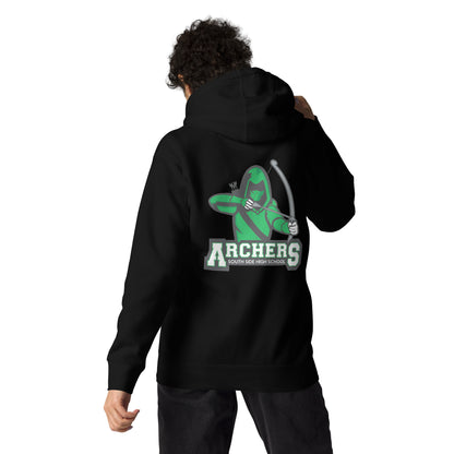 South Side H.S. Embroidered Front Unisex Hoodie