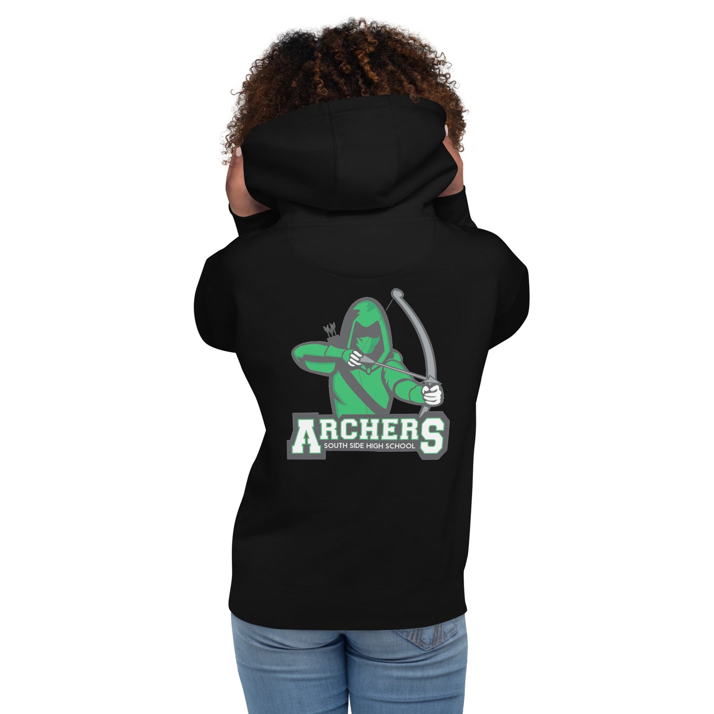 South Side H.S. Embroidered Front Unisex Hoodie