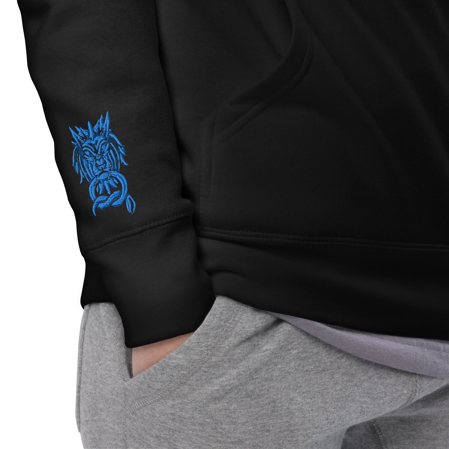 YAHWEH - Unisex Hoodie EMBROIDERED FRONT, FREE SHIPPING