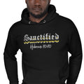 Sanctified Signature- Unisex Hoodie with Embroidered Front