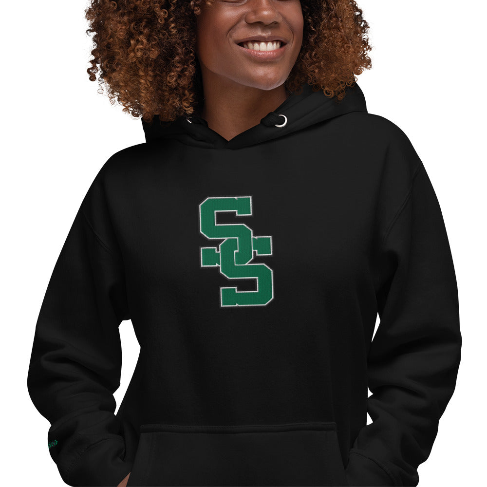 South Side H.S. Embroidered Front Unisex Hoodie