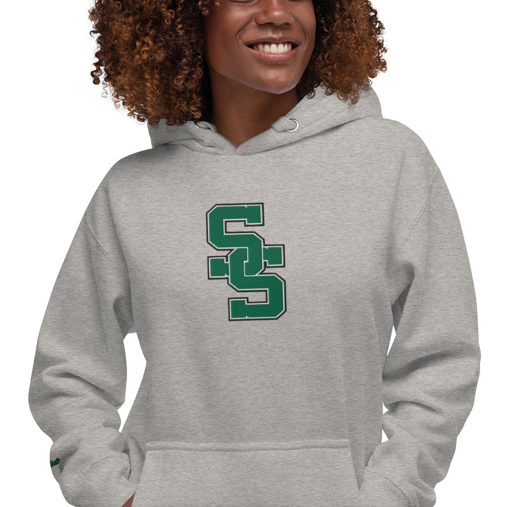 South Side H.S. Embroidered Front Unisex Hoodie