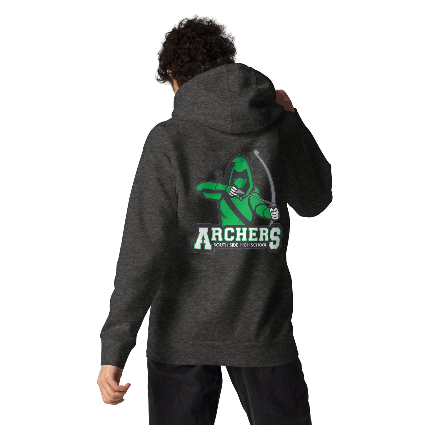 South Side H.S. Embroidered Front Unisex Hoodie