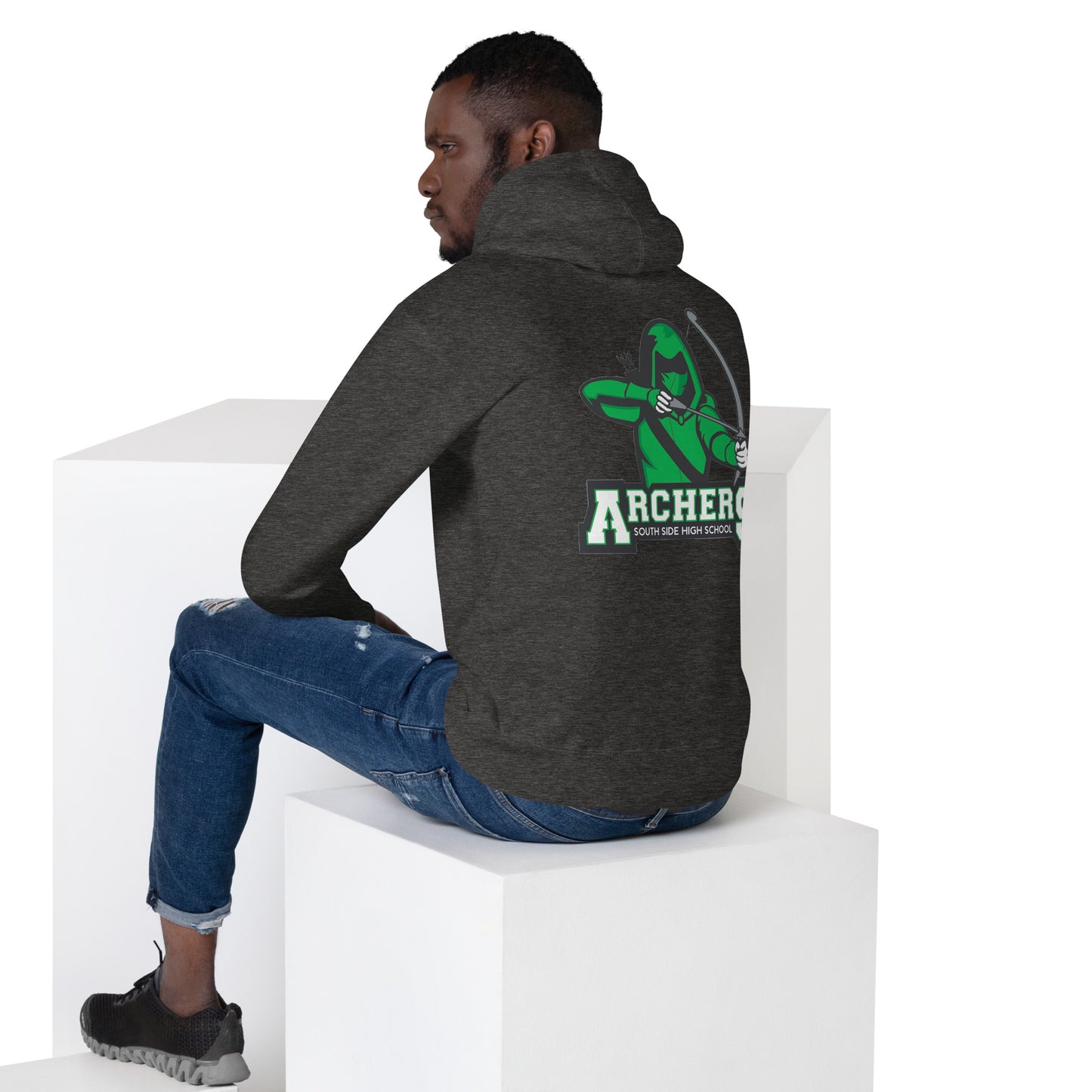 South Side H.S. Embroidered Front Unisex Hoodie