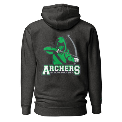 South Side H.S. Embroidered Front Unisex Hoodie