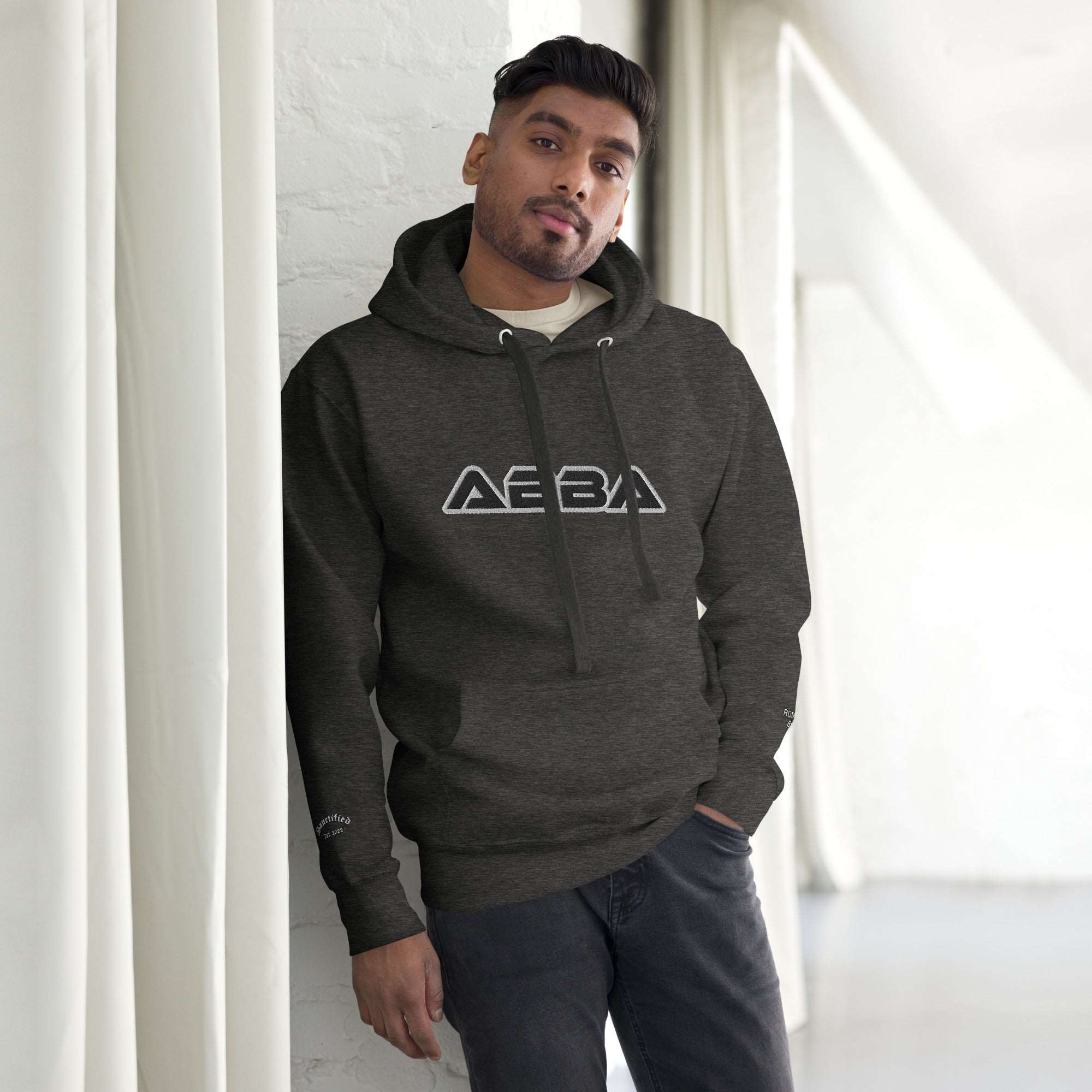ABBA EMBROIDERED FRONT- Unisex Hoodie