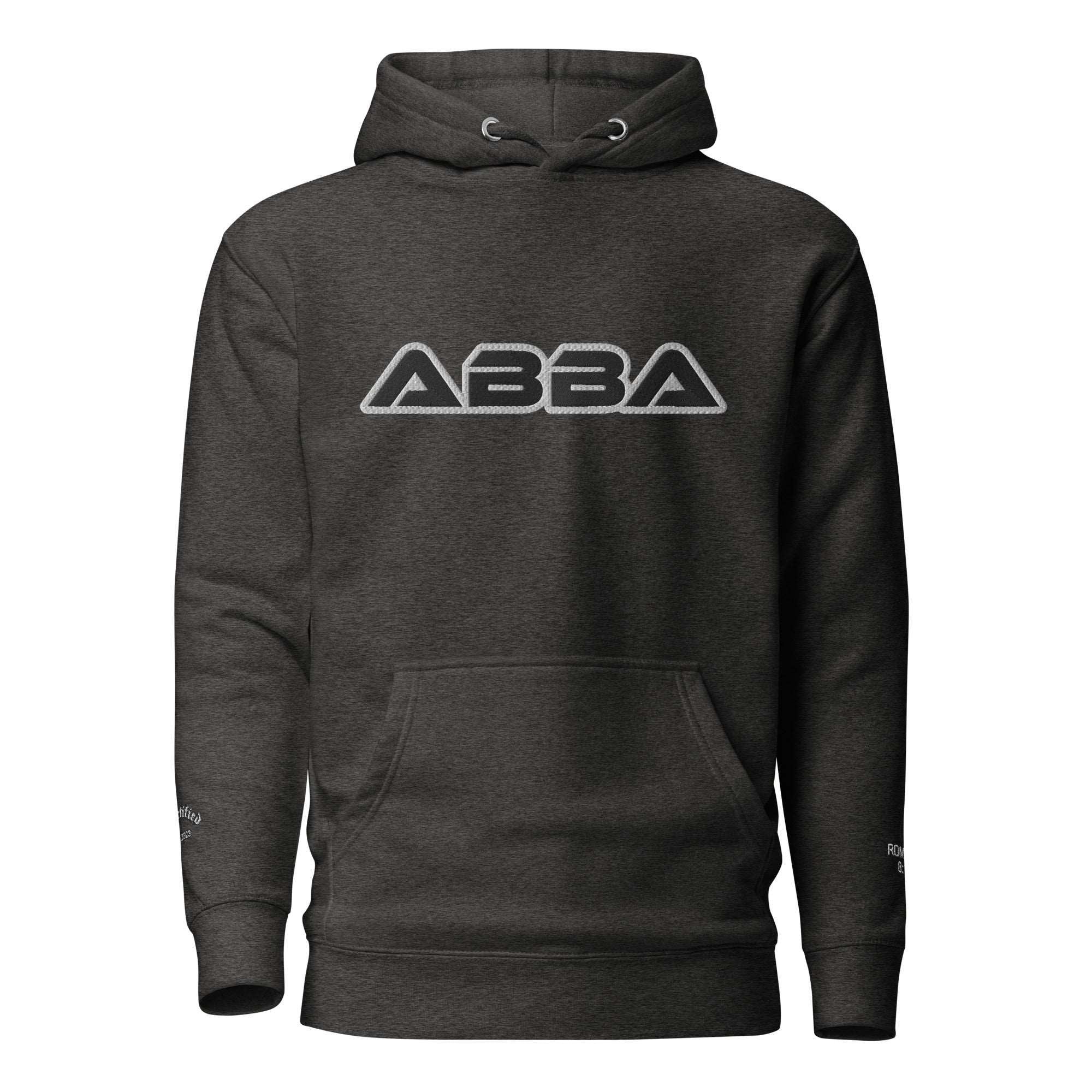 ABBA EMBROIDERED FRONT- Unisex Hoodie