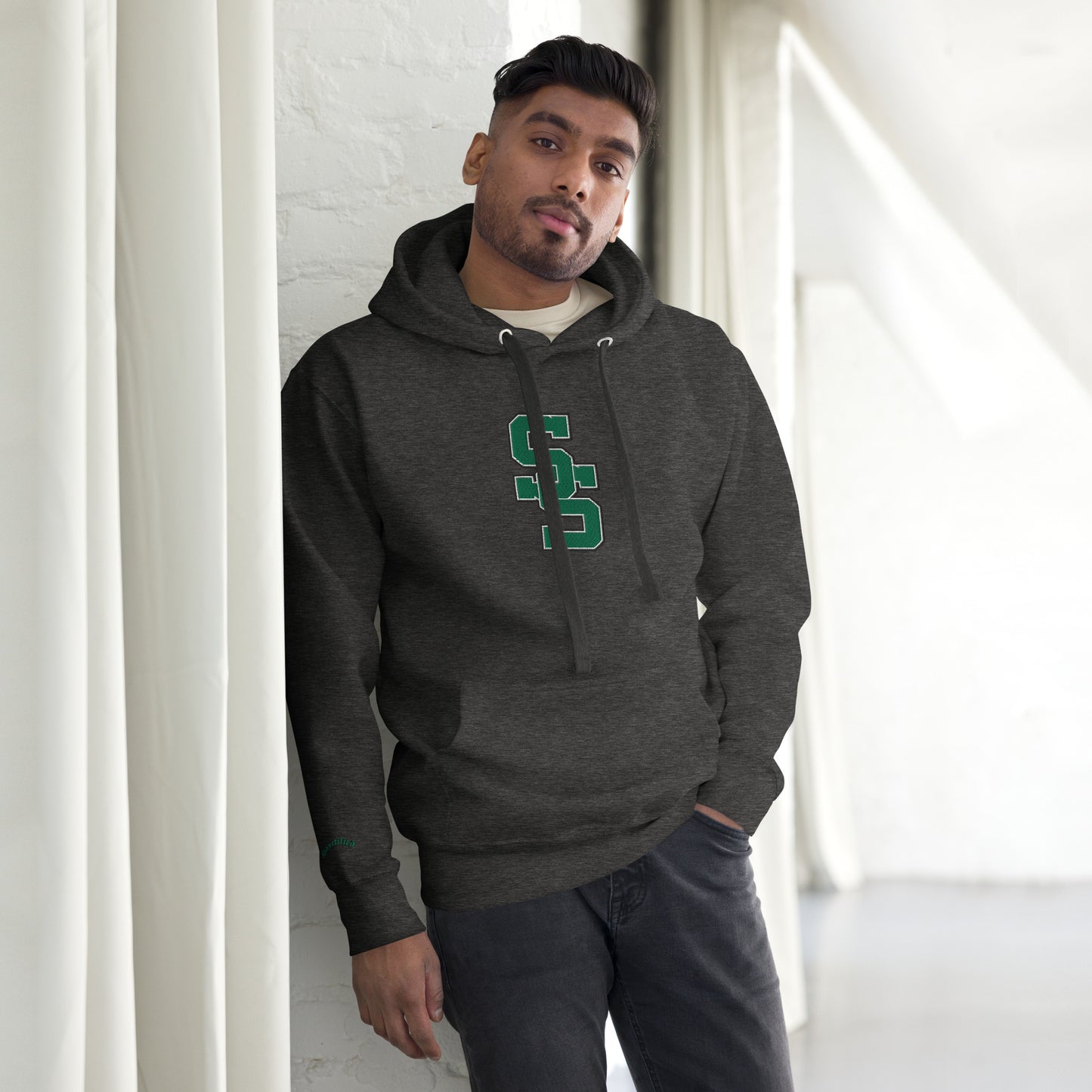 South Side H.S. Embroidered Front Unisex Hoodie