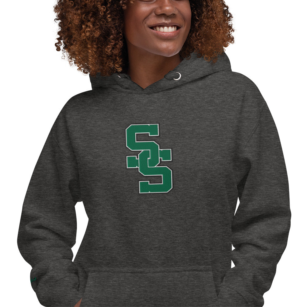 South Side H.S. Embroidered Front Unisex Hoodie