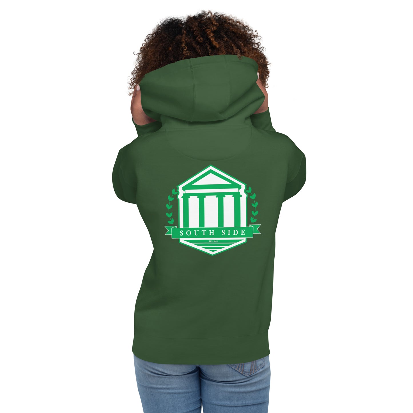 South Side H.S. Embroidered Front Unisex Hoodie