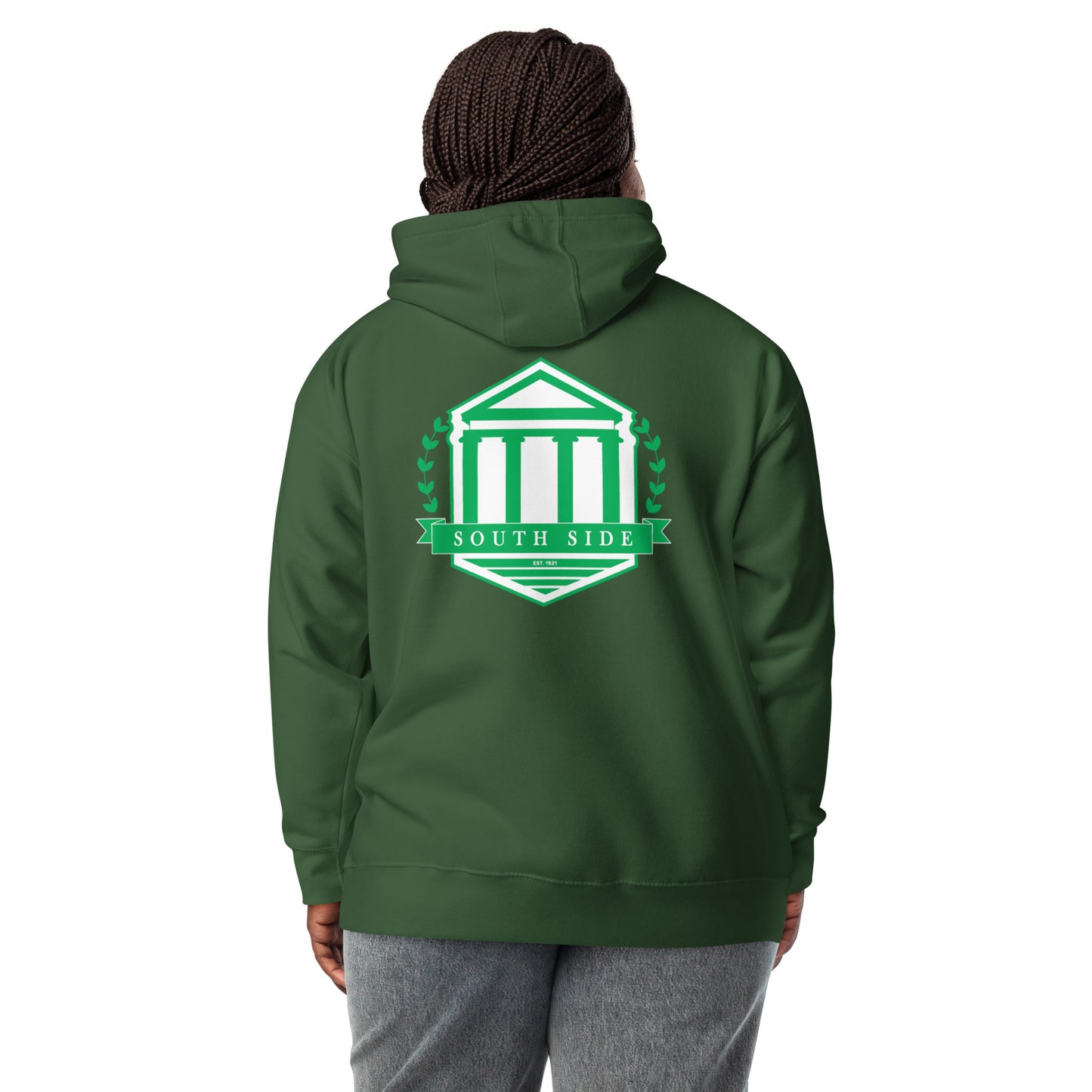 South Side H.S. Embroidered Front Unisex Hoodie