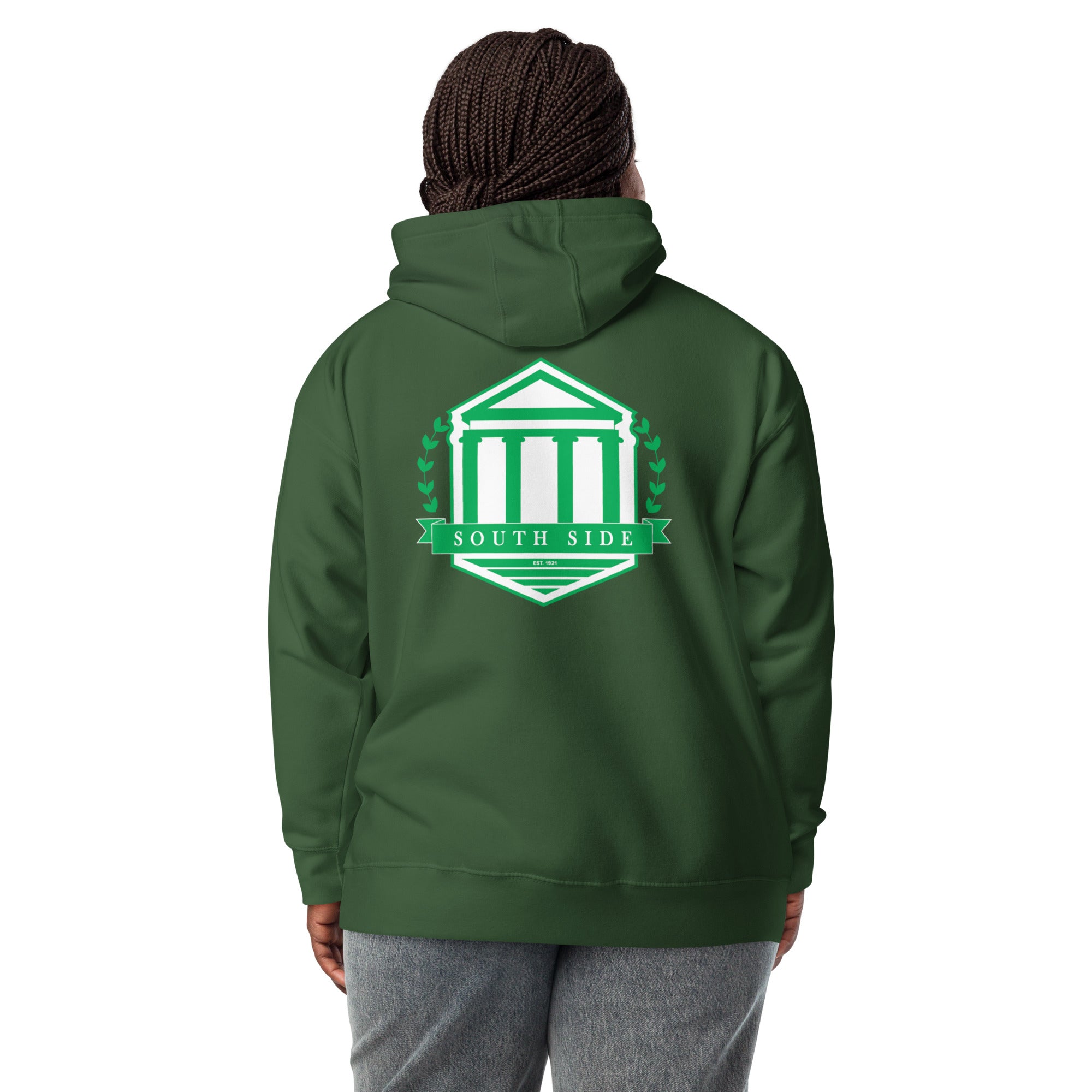 South Side H.S. Embroidered Front Unisex Hoodie