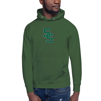 South Side H.S. Embroidered Front Unisex Hoodie