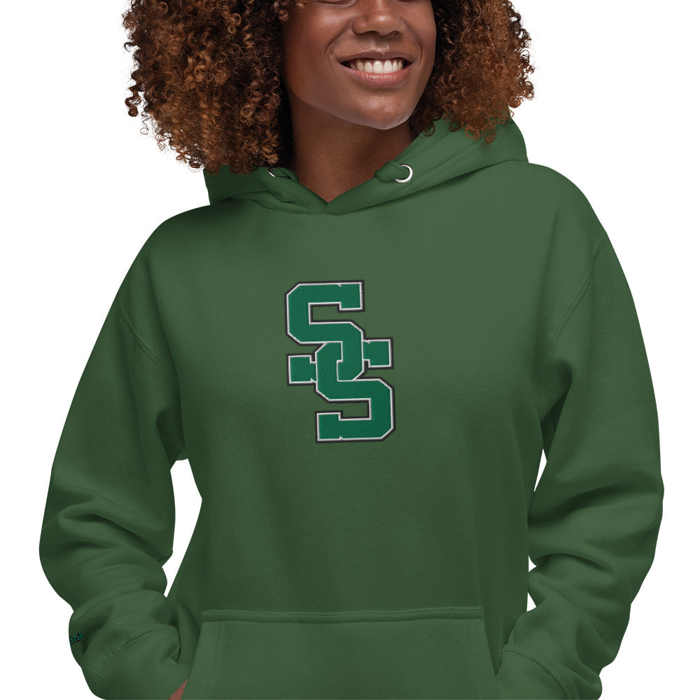 South Side H.S. Embroidered Front Unisex Hoodie