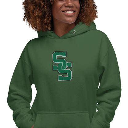 South Side H.S. Embroidered Front Unisex Hoodie